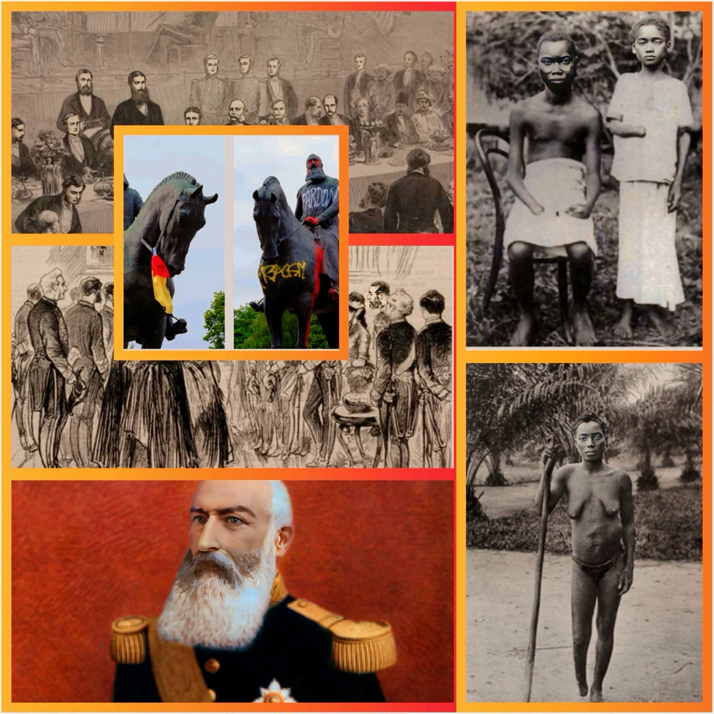 Brutal Congo colonial era under King Leopold II 