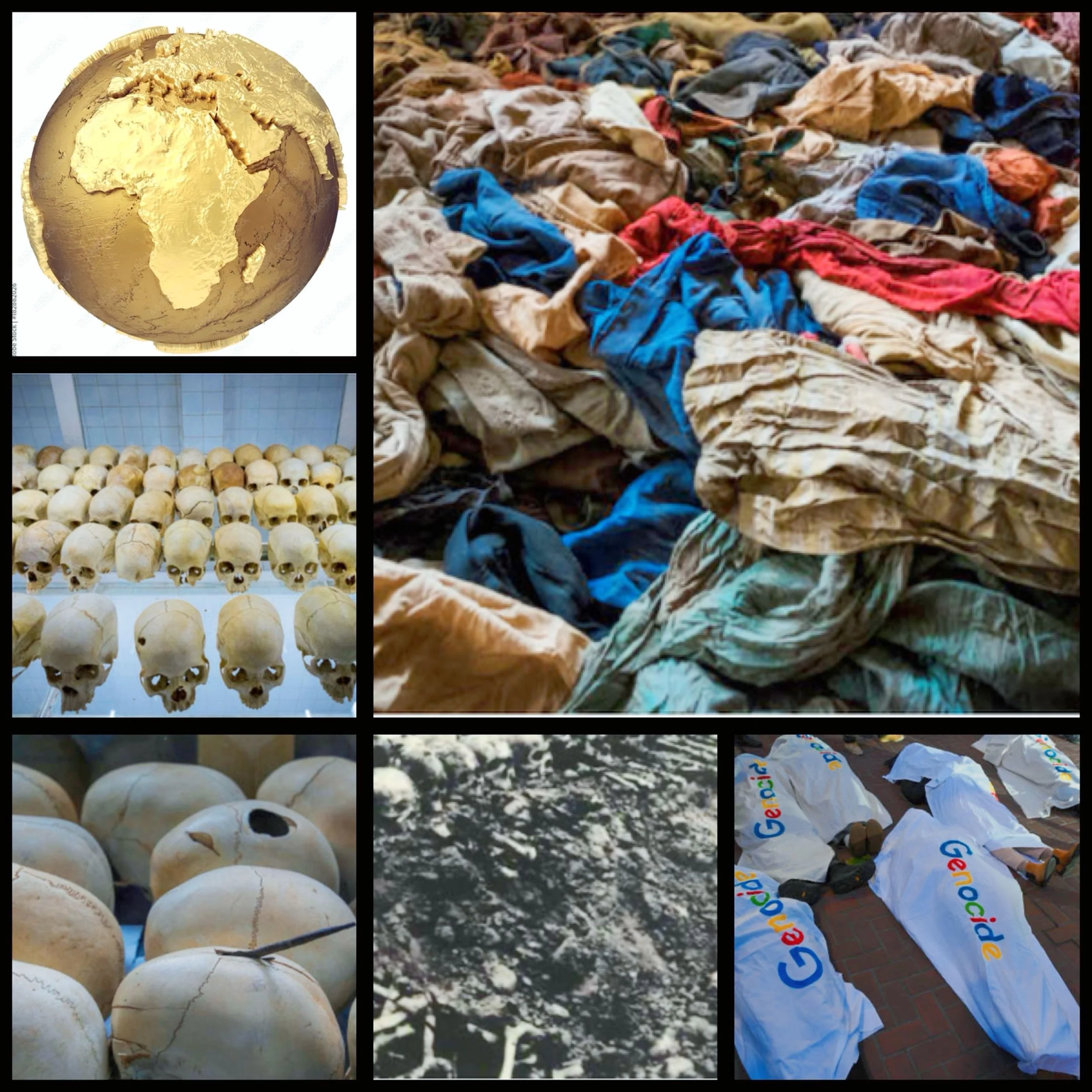 Has maximum number of genocide taken place in Africa- estimated 30 million massacred?