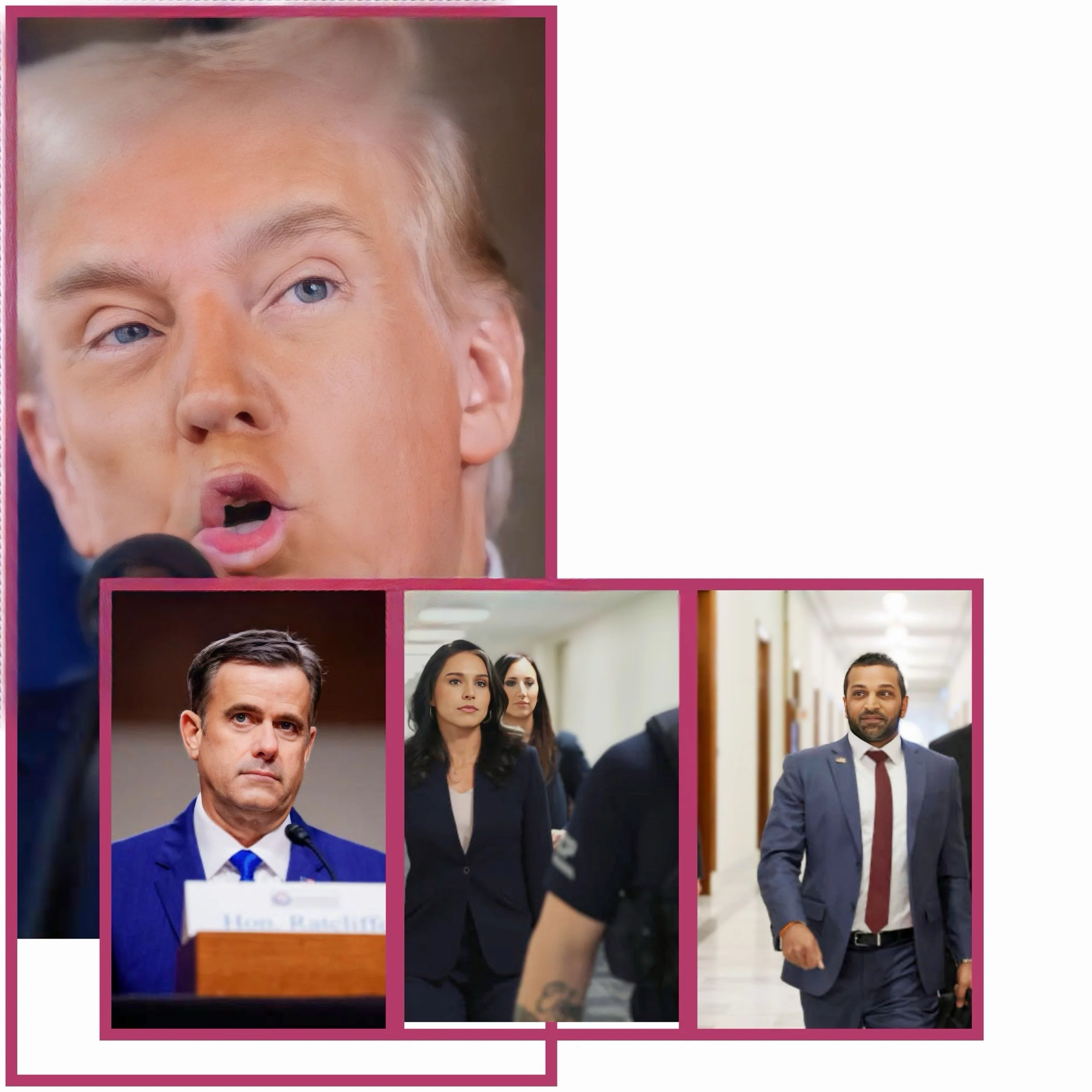 What is background of Trump pick of US intelligence agencies? 