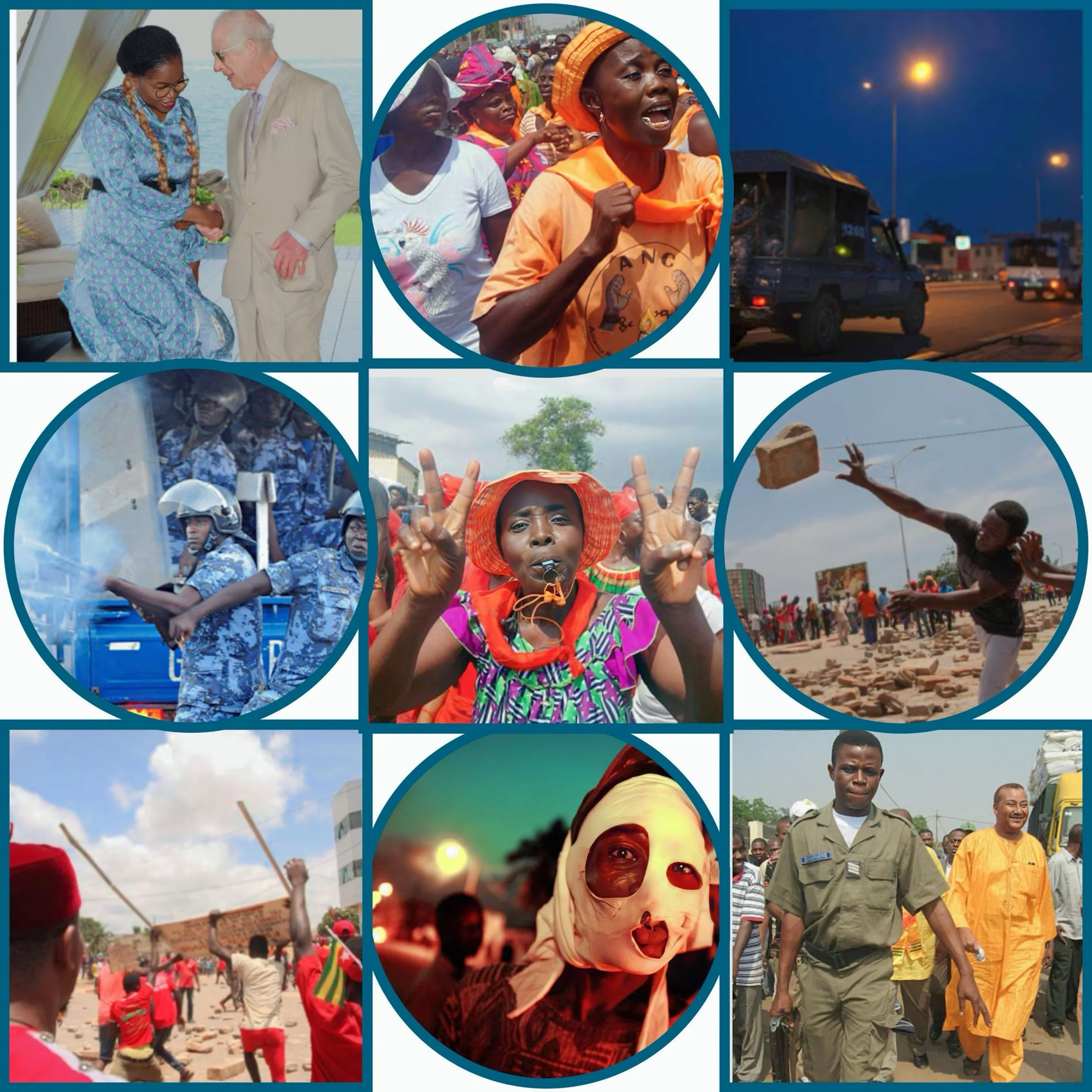 How does the Togolese government address human trafficking