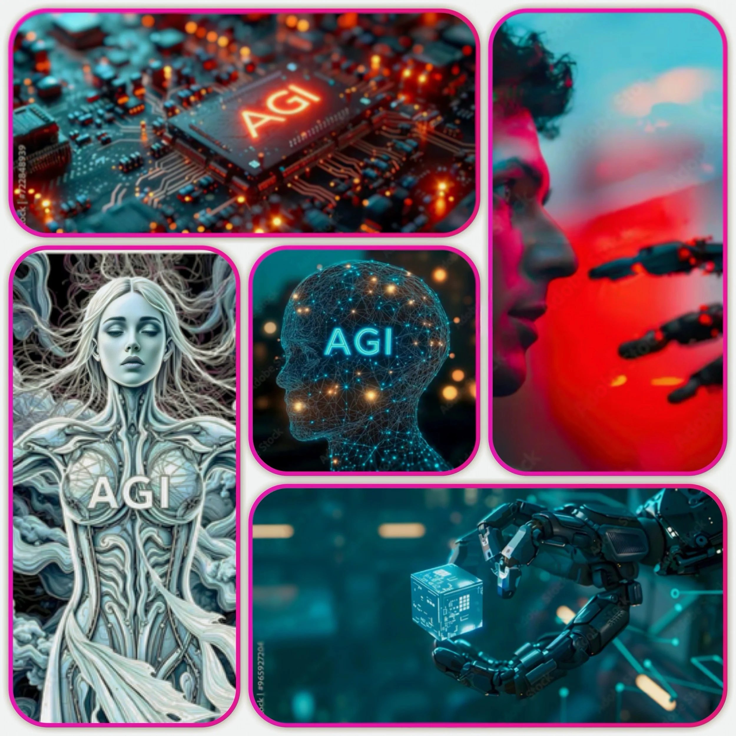 What is difference between Frontier AI model and AGI model 