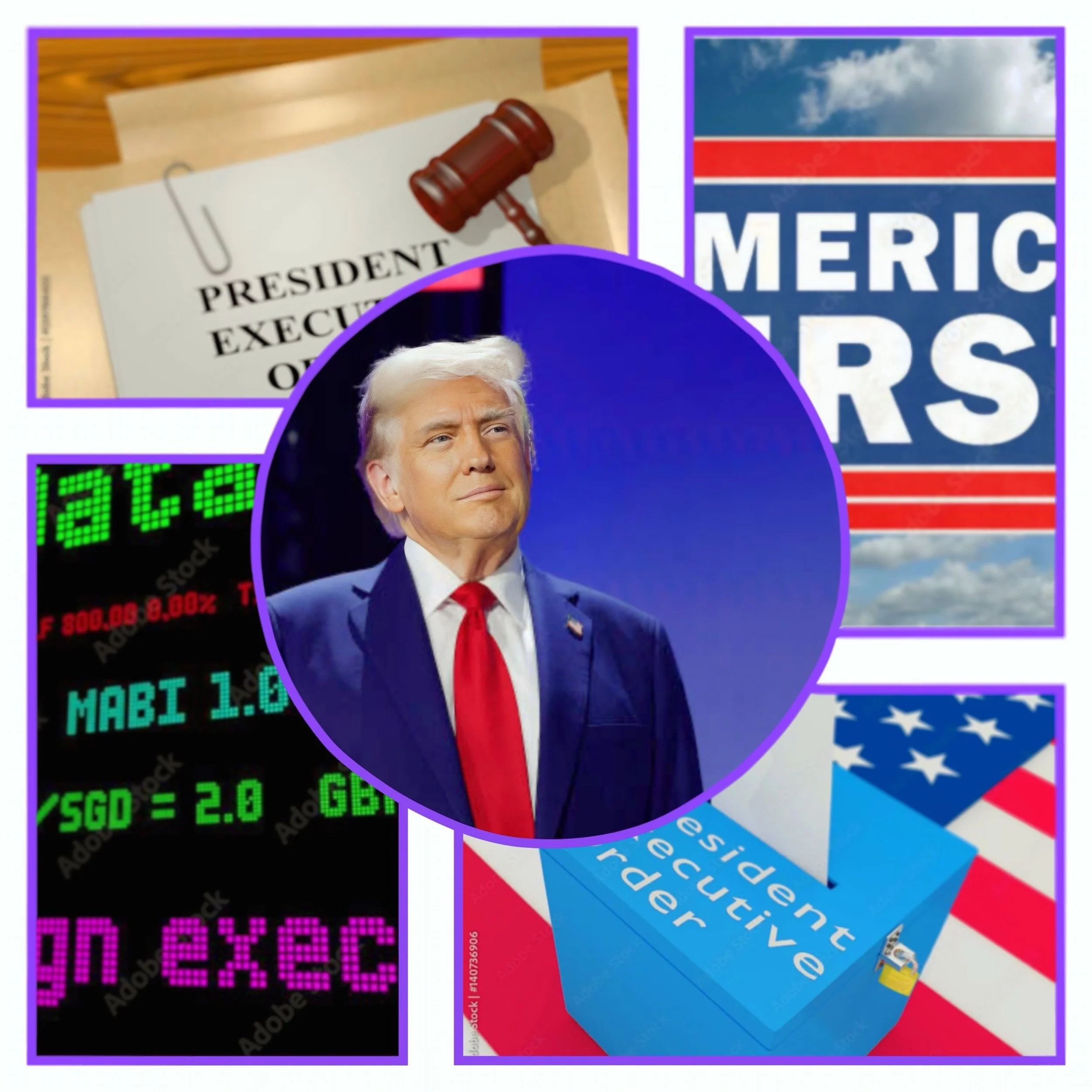 What executive orders Trump is expected to sign today