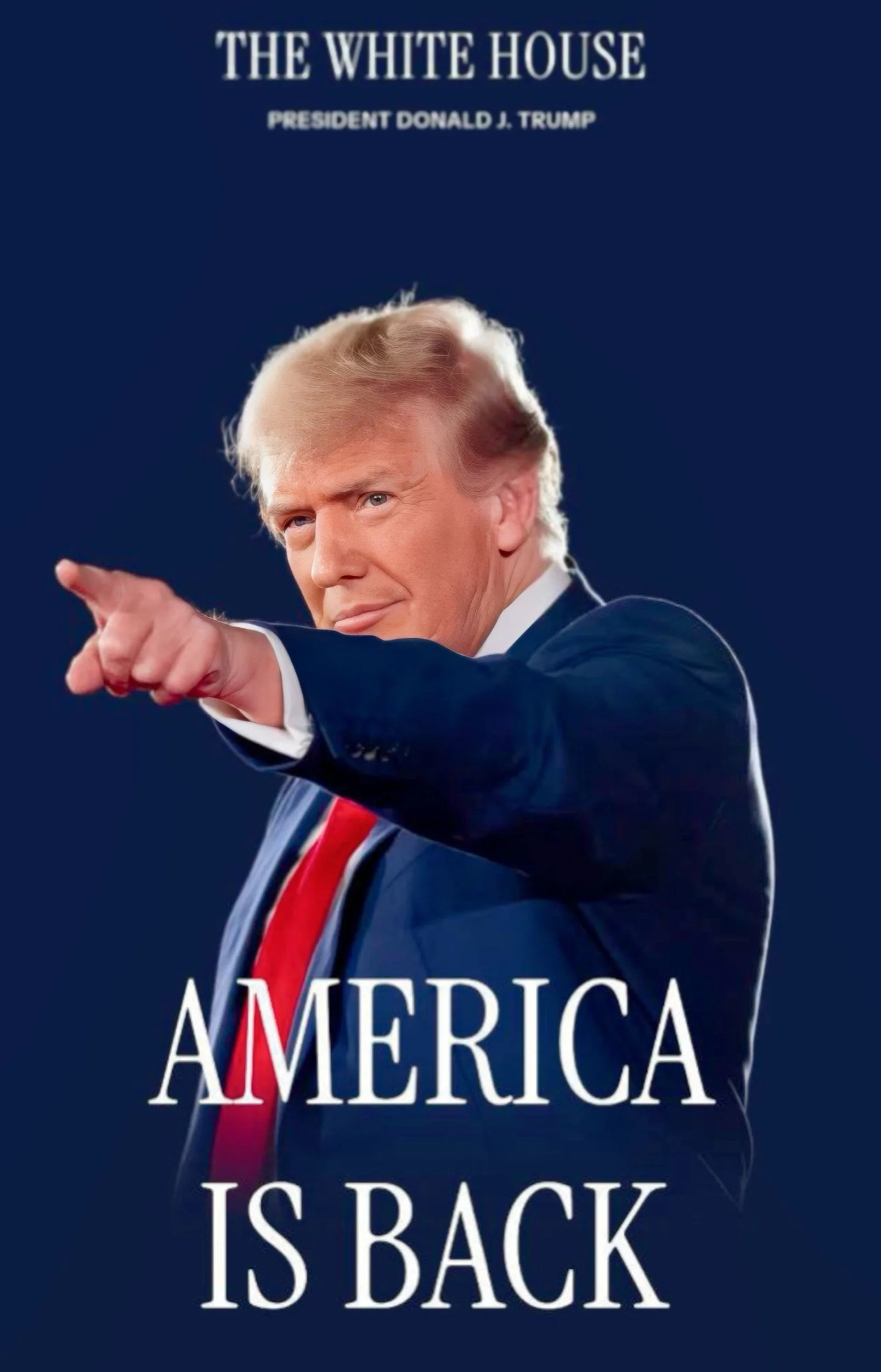 What were the main themes of Trump's first inaugural address