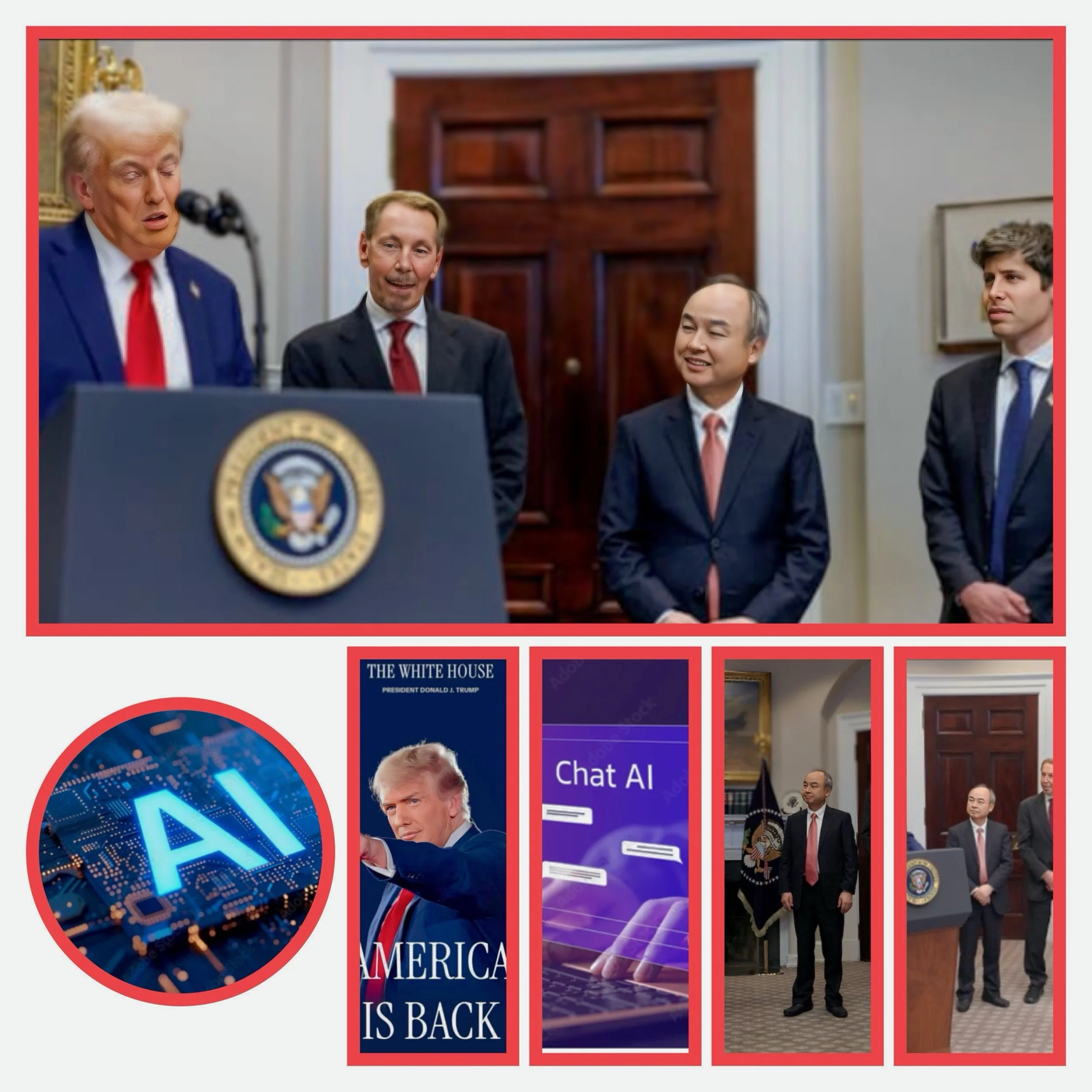 Trump signs $500 billion private sector investment in AI infrastructure 