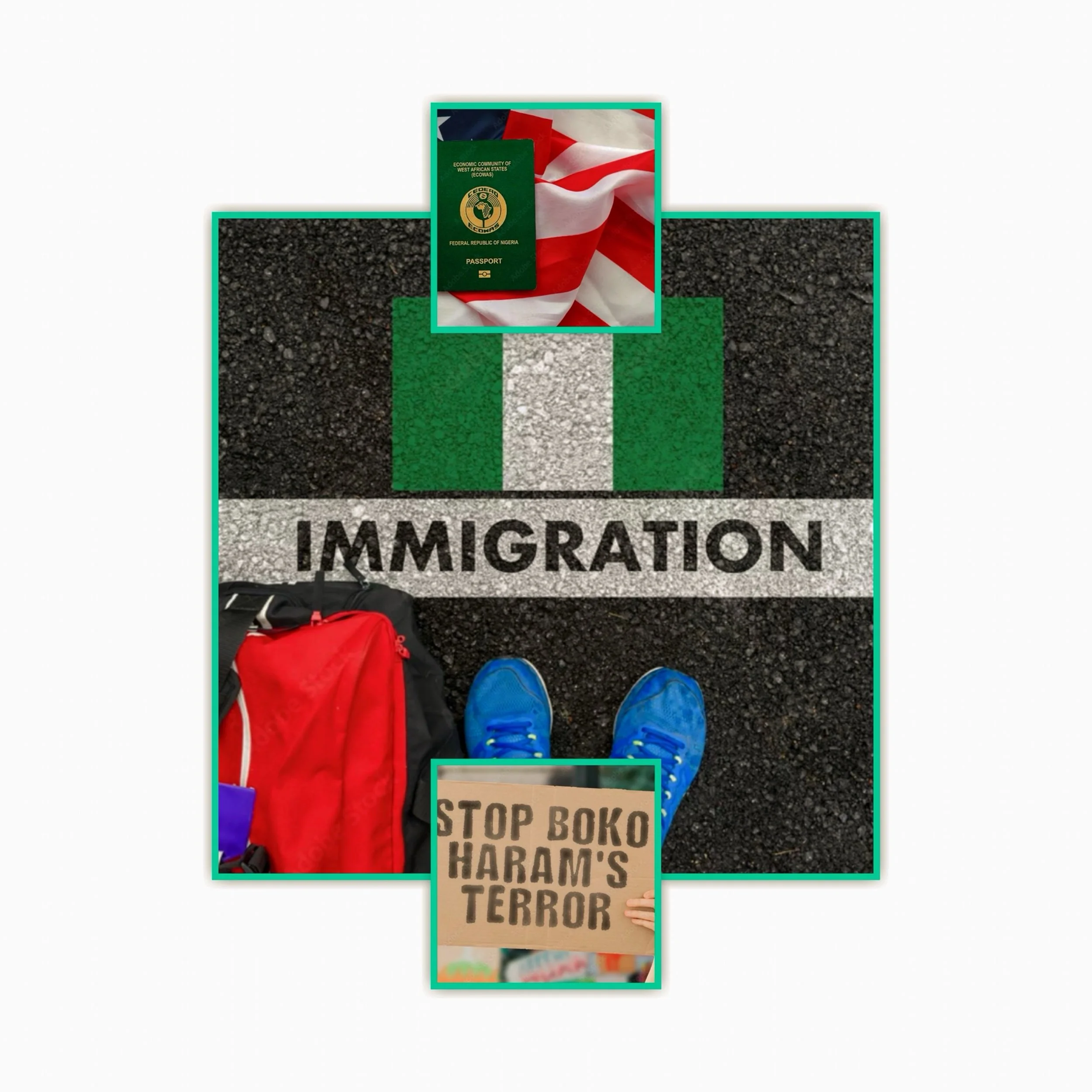 What were the main reasons given for restricting Nigerian immigrants under Trump's administration