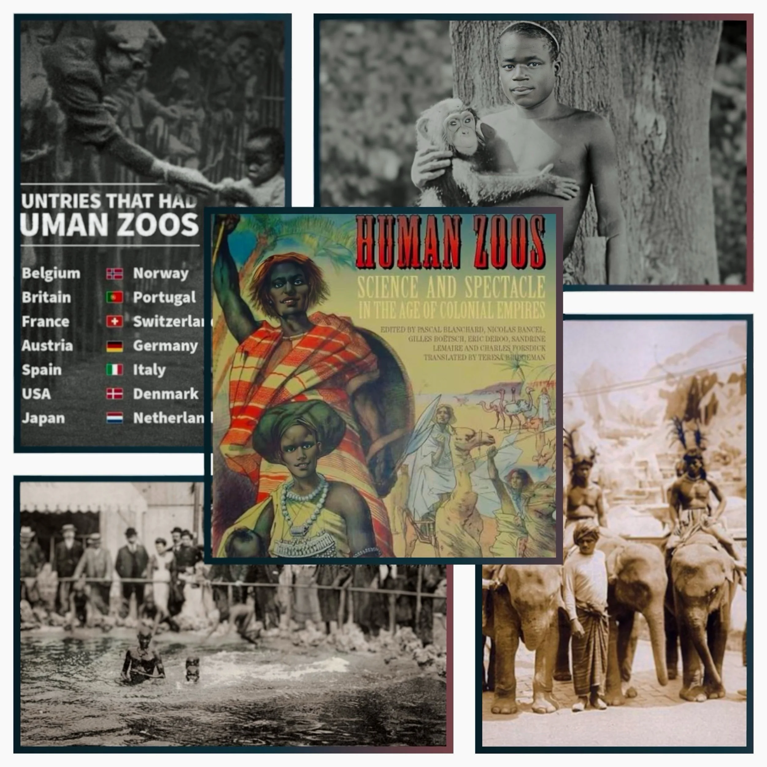Human Zoo’s Africa - Dark side of Europe and humanity 