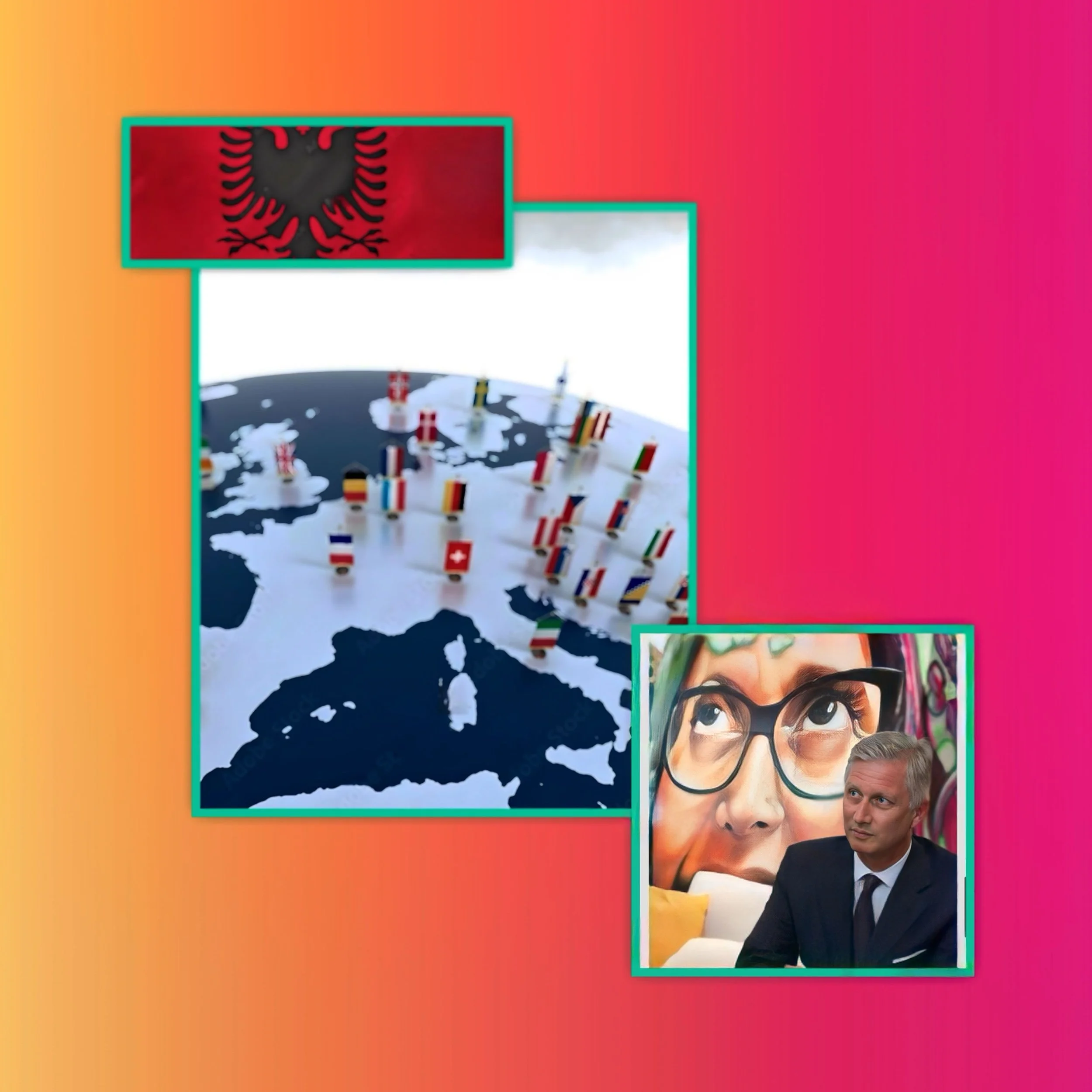 Migration of Albanians and population in Belgium 