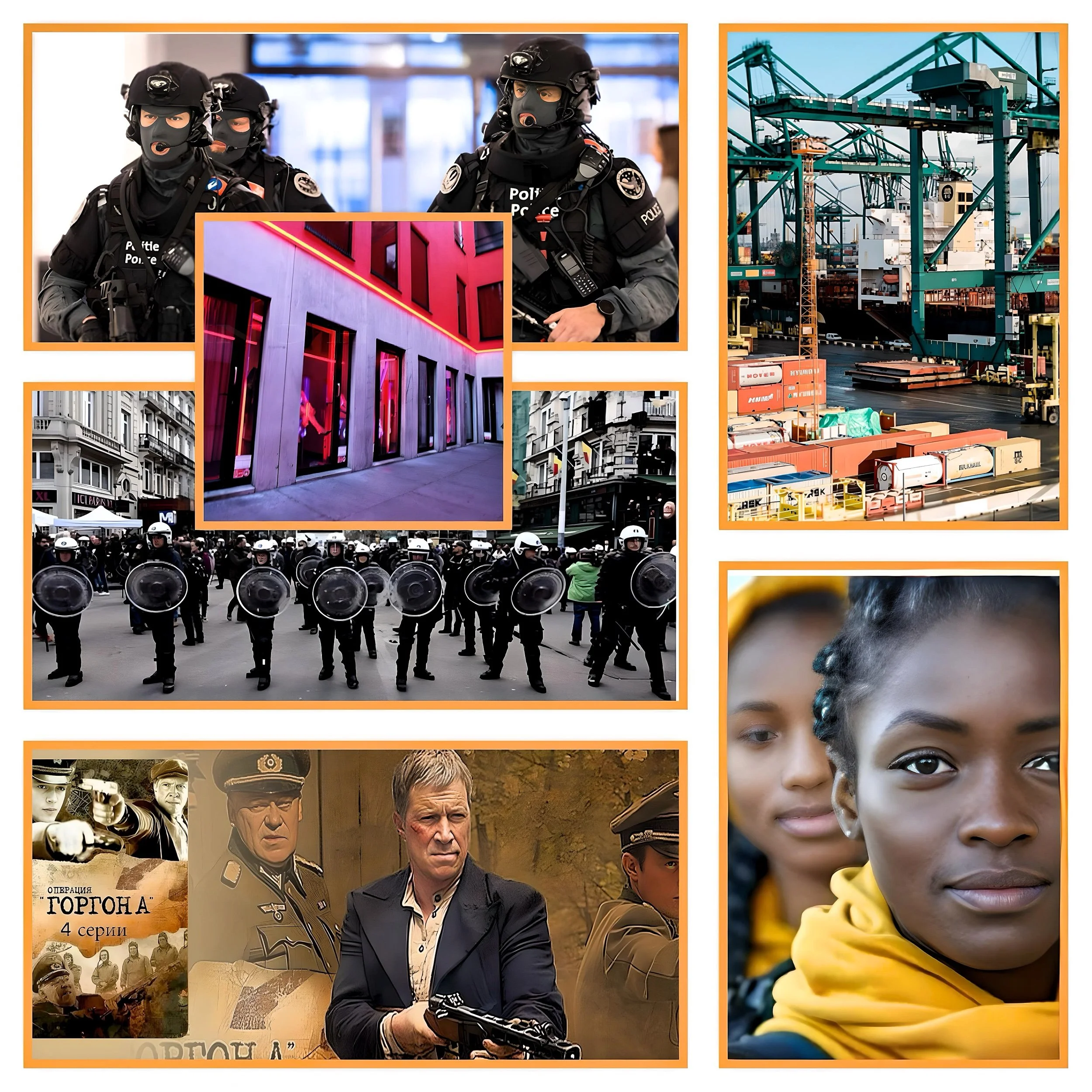 How does the Albanian mafia in Belgium compare to its operations in other European countries