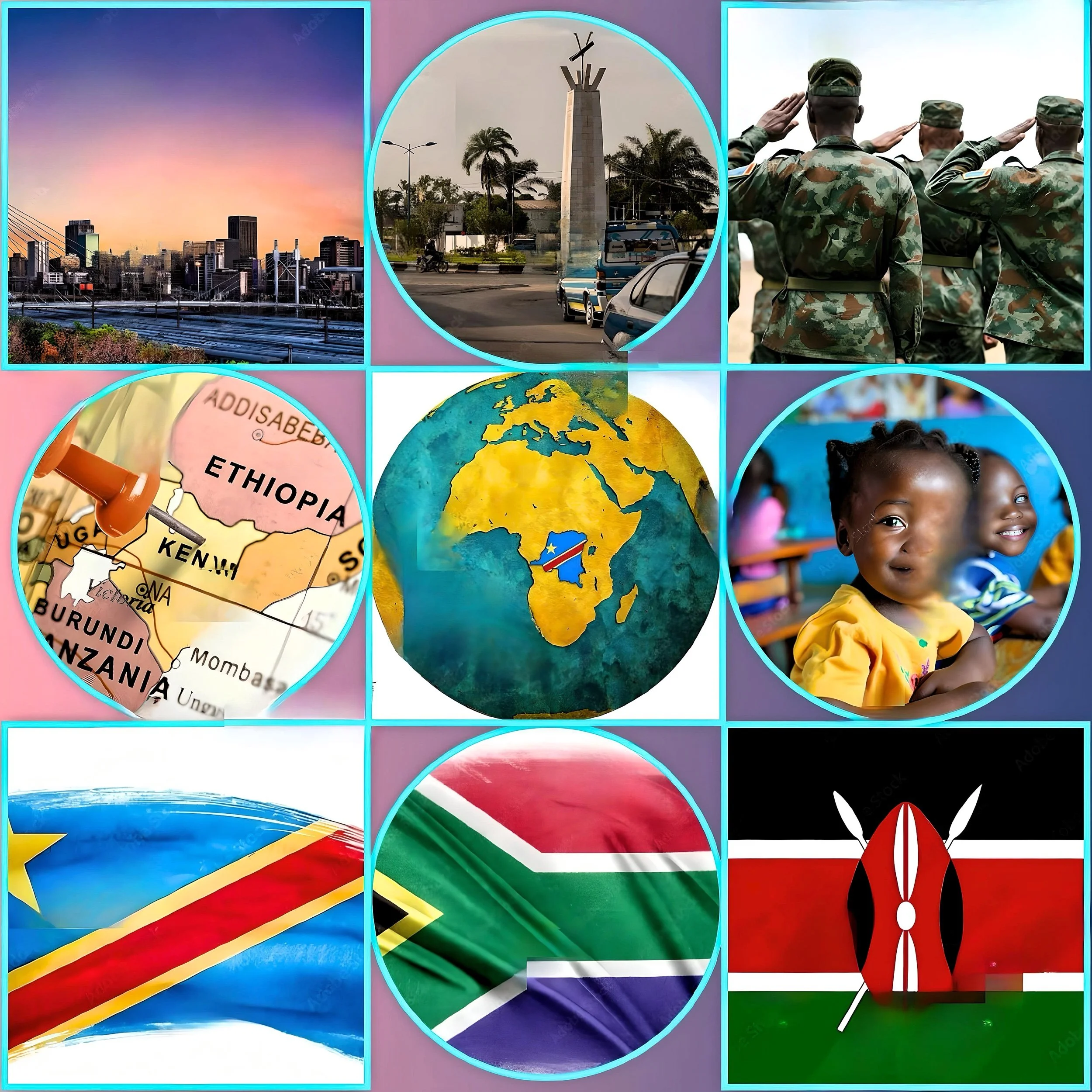Key reasons for involvement of South Africa and Kenyan troops in DRC? 