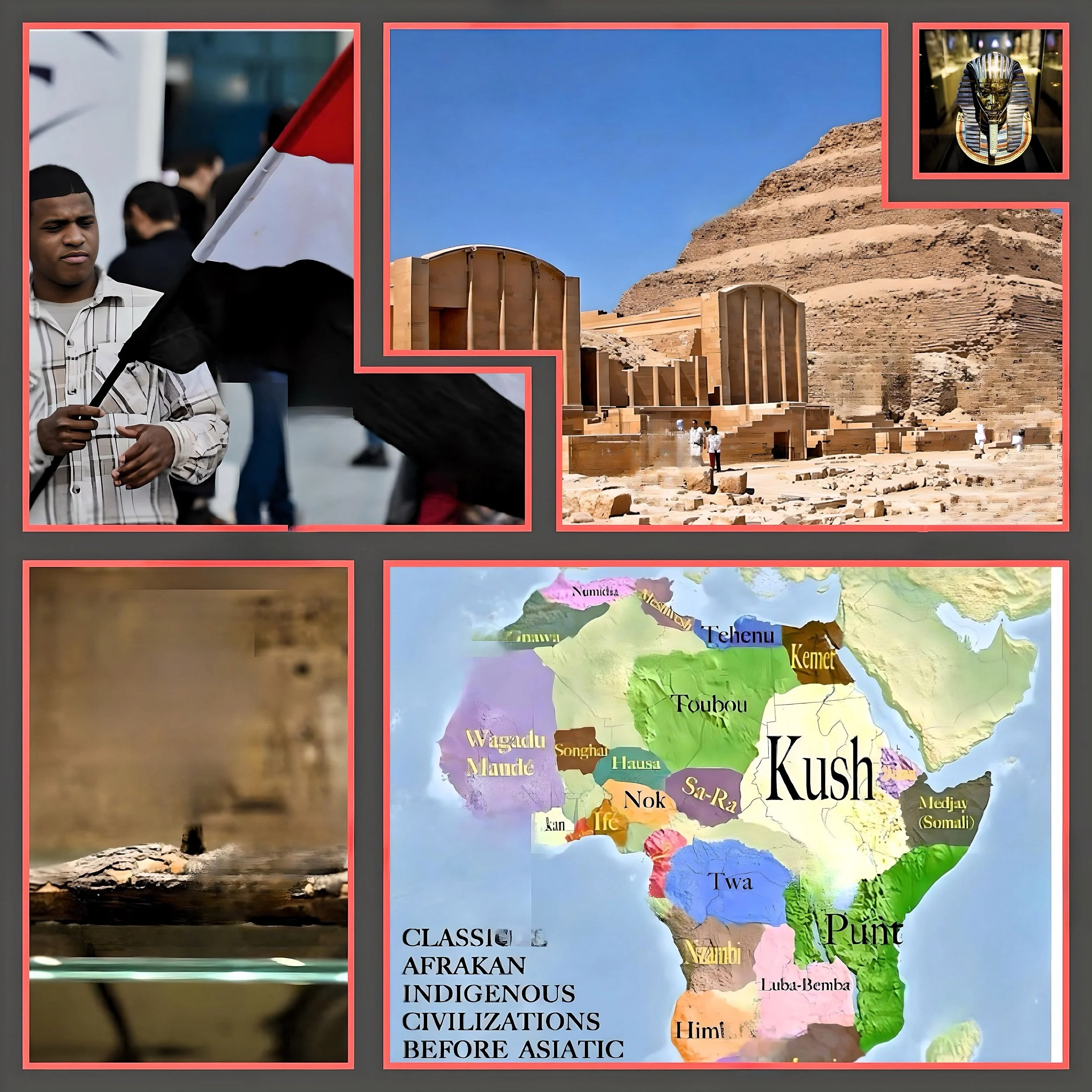 Does Morden day Egypt relates itself to kimet? 