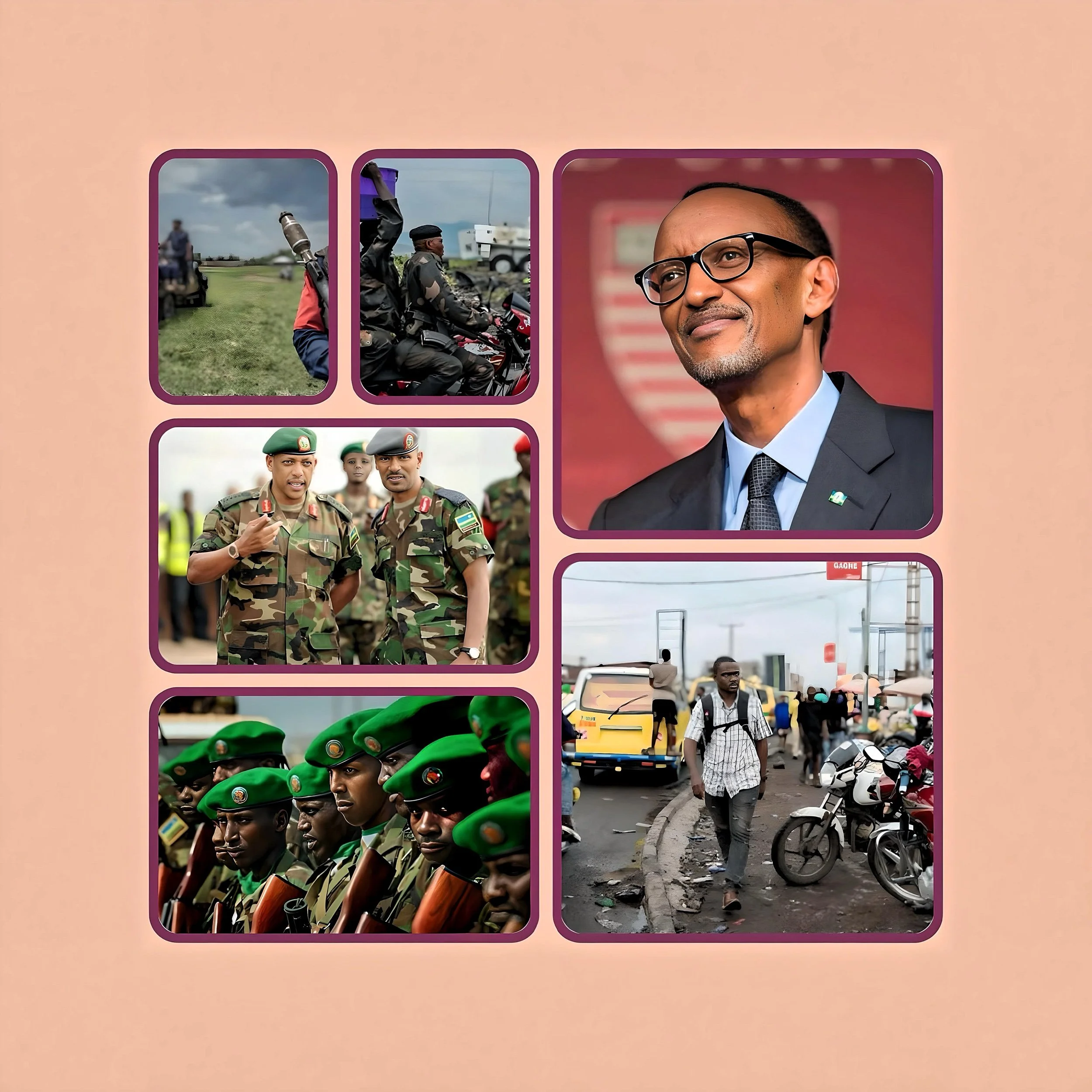 What role does Rwanda allegedly play in supporting M23