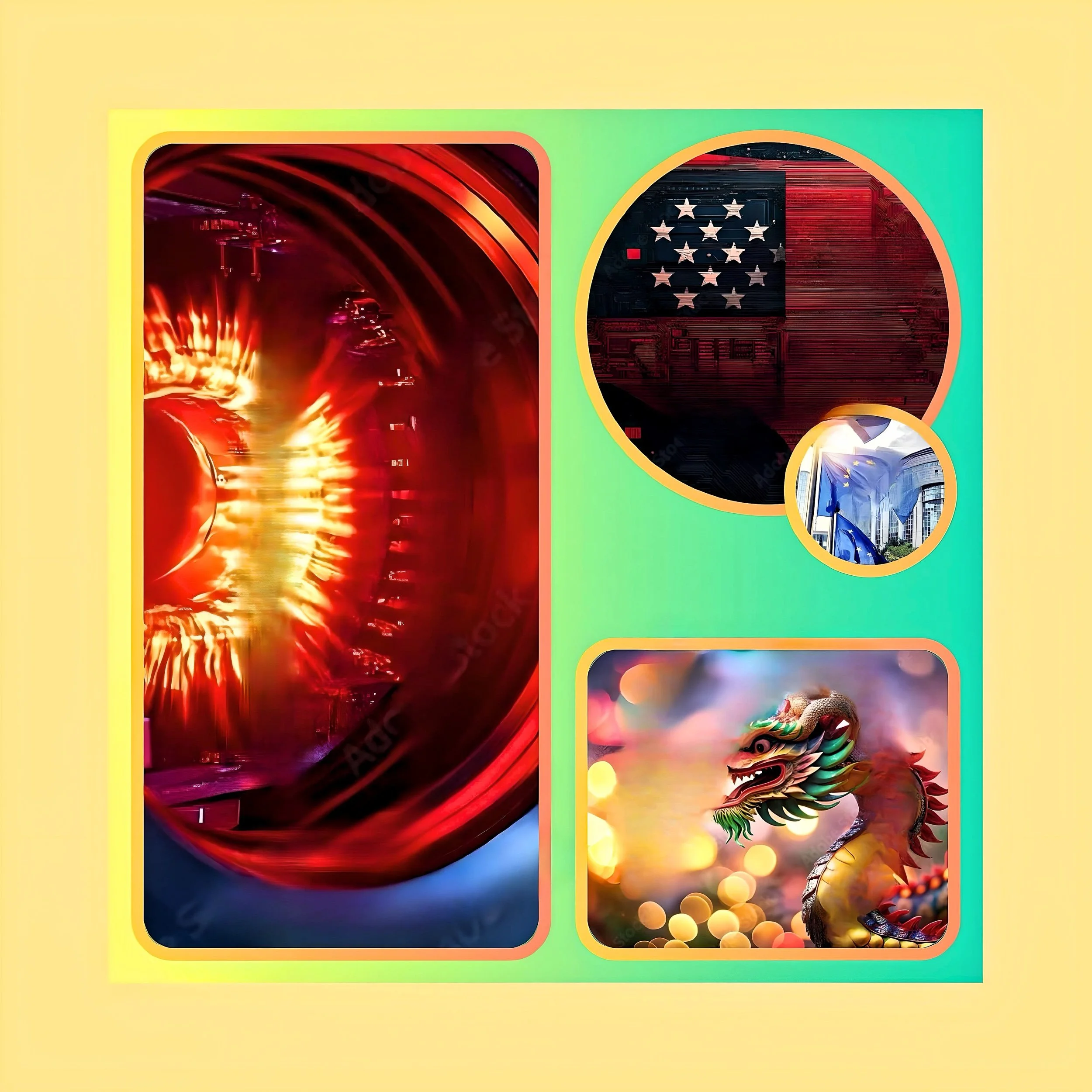 Which countries are emerging as major competitors in the nuclear fusion market