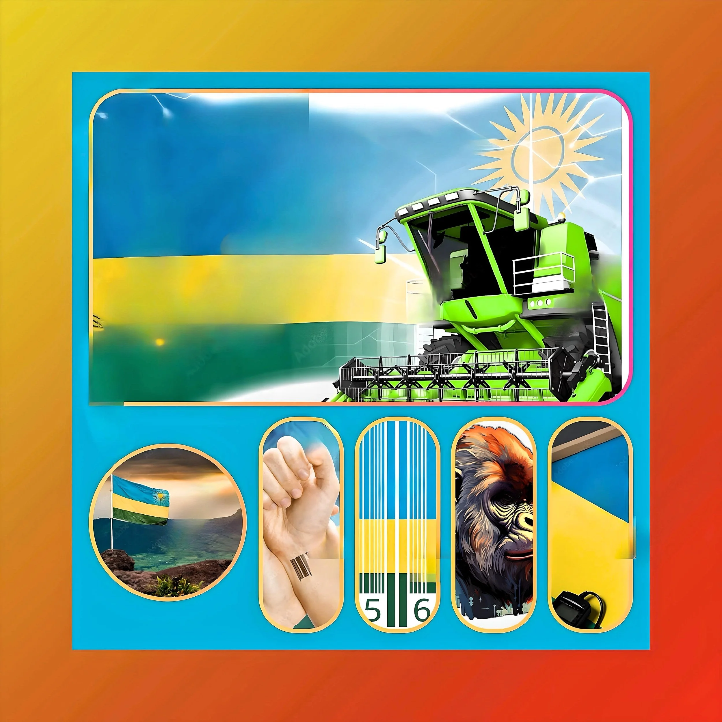 What are the key components of Rwanda's Economic Recovery Plan (ERP)