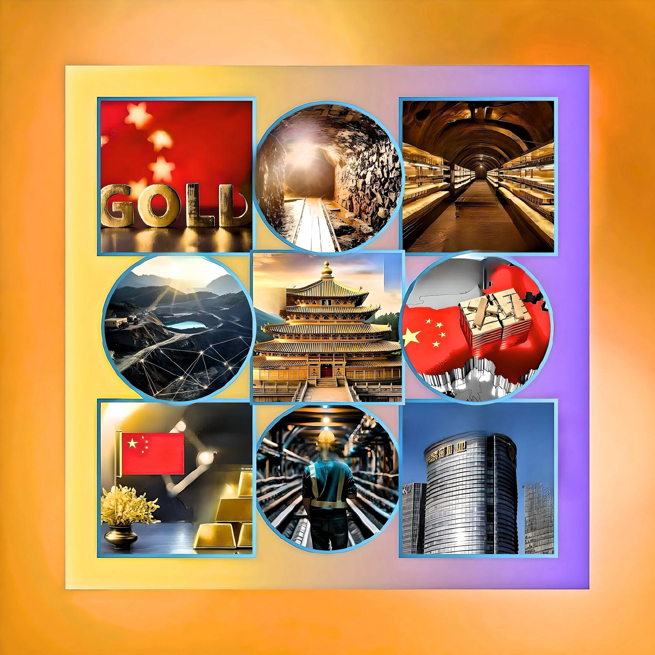 What makes China gold leader in production? What are Gold reserves in tonnes for top 5 nations globally 