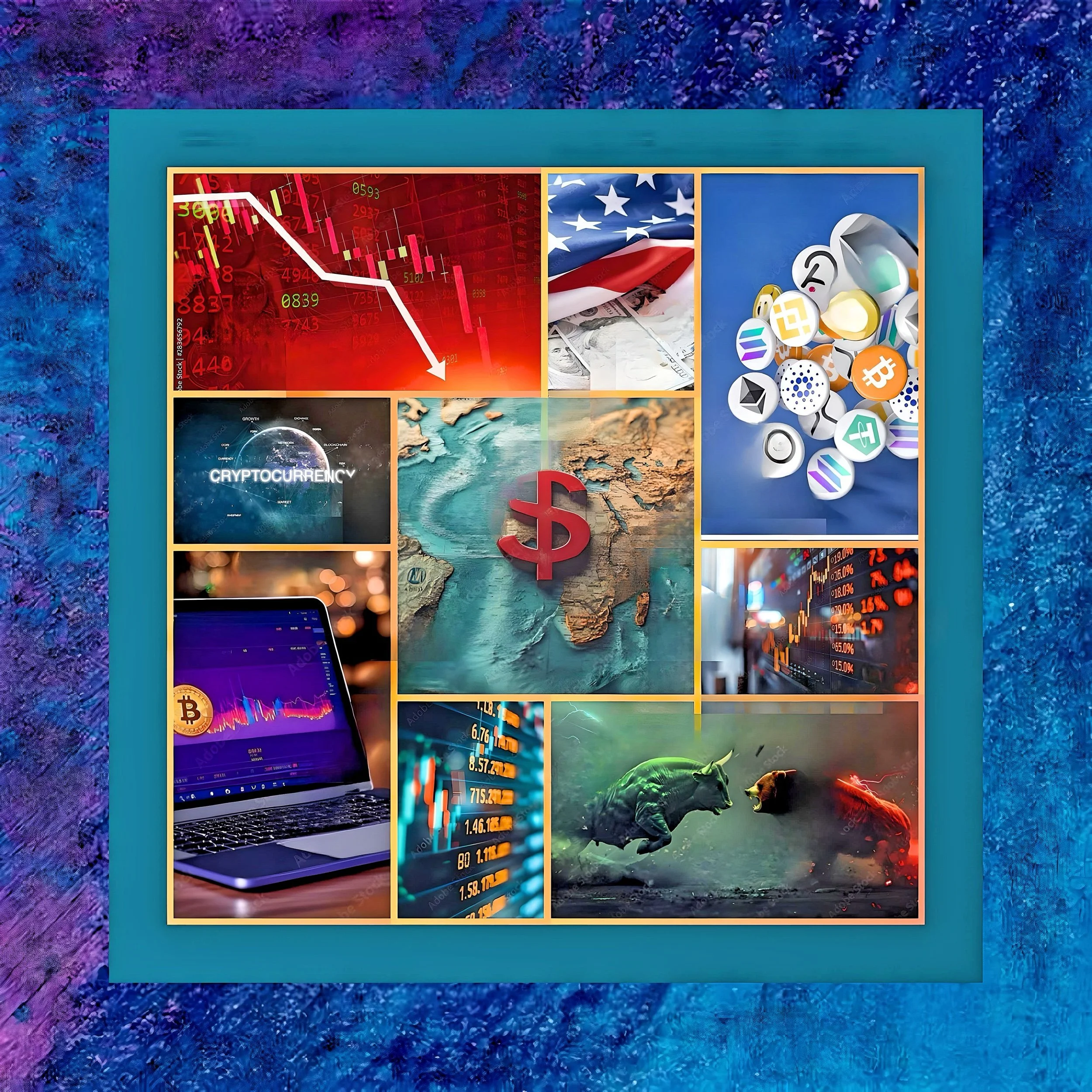 What is affect of  tariff war on Forex, stock and crypto-world