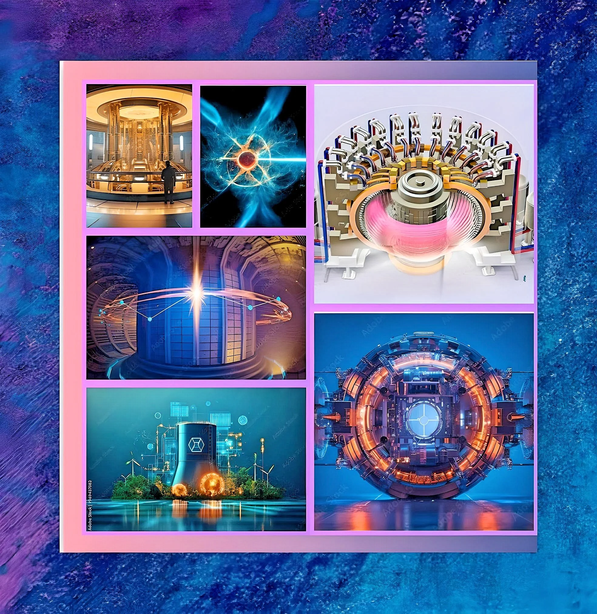 How does nuclear fusion compare to traditional nuclear fission in terms of efficiency for Bitcoin mining