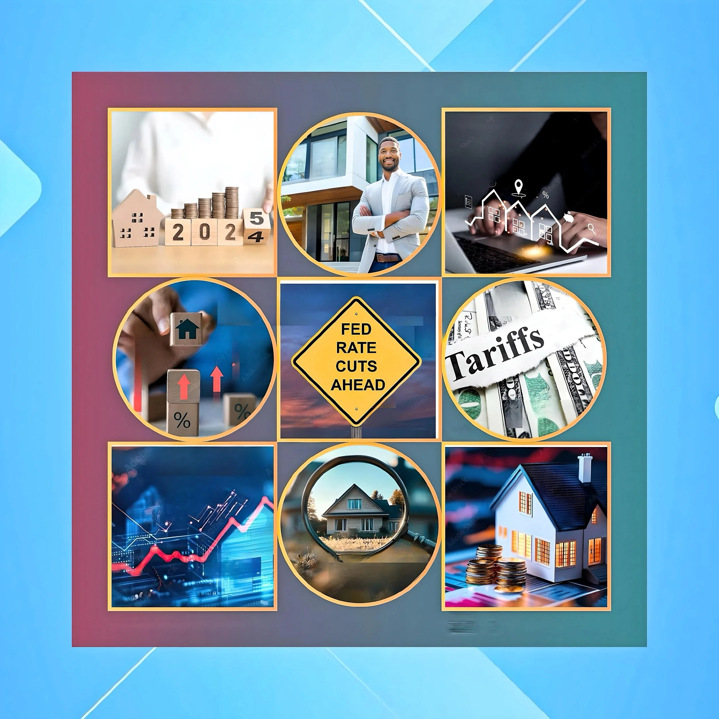 What would possible lower interest rates along with  tariff will do to real estate market?