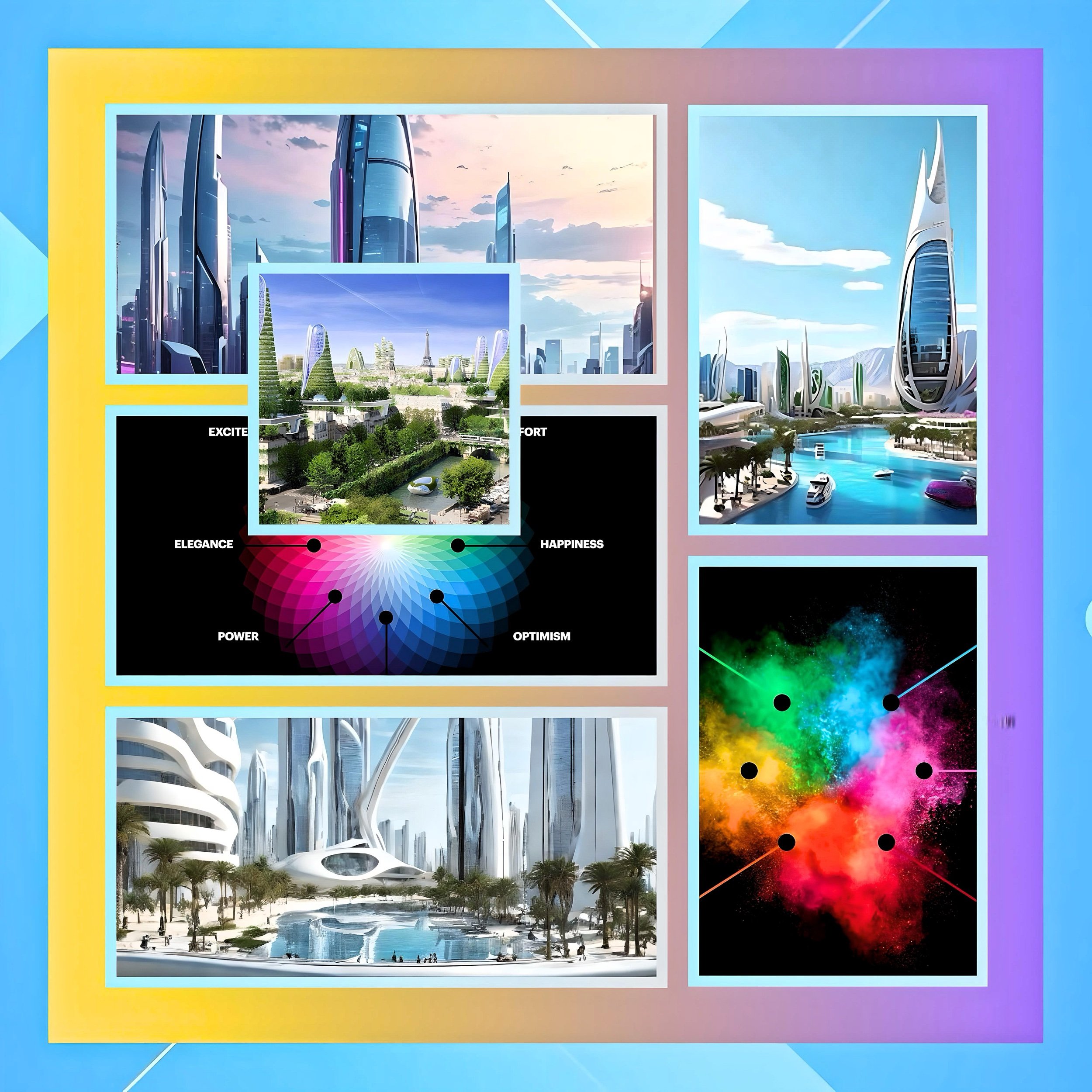 The Psychology of Color in Smart Cities: A Glimpse into 2050 and Beyond  