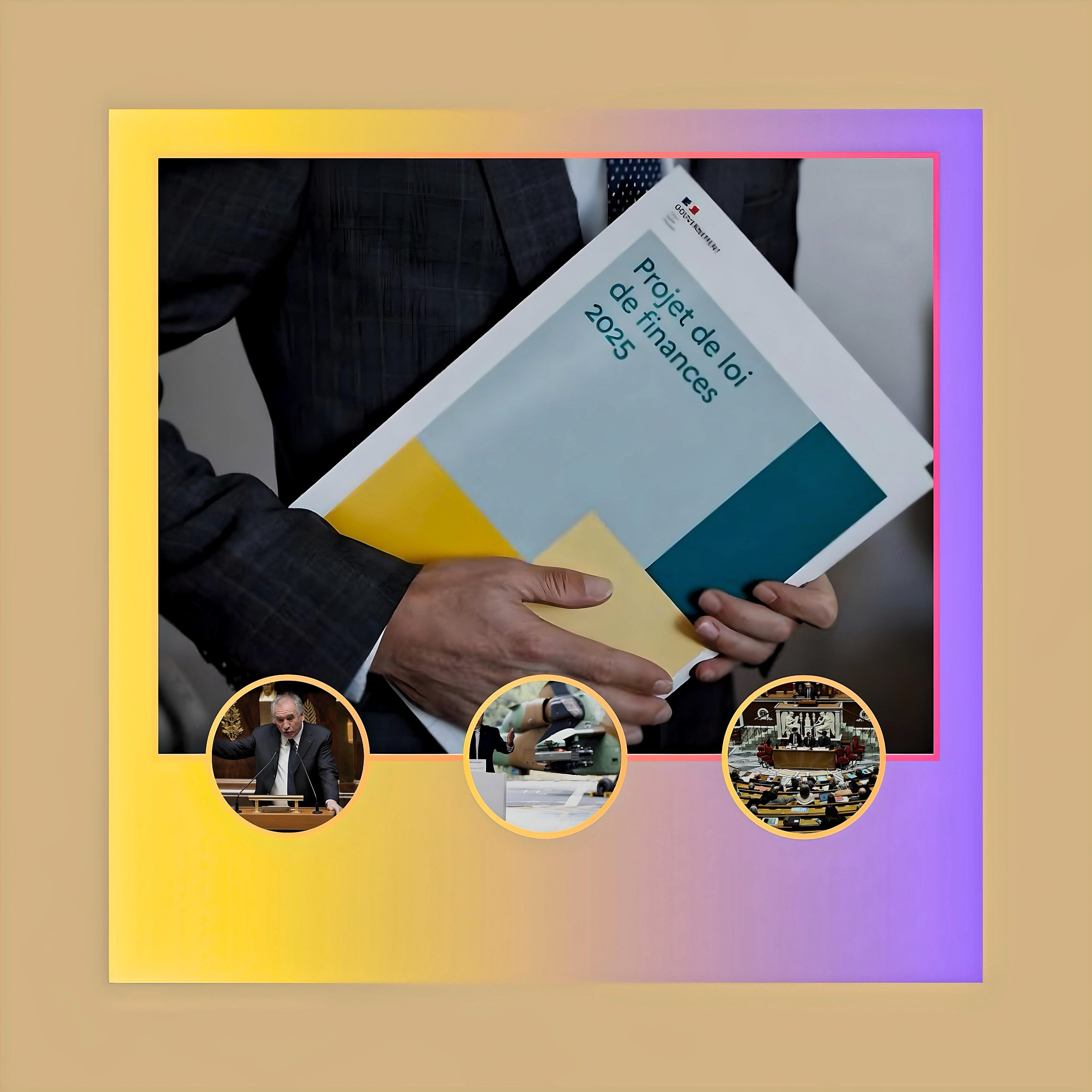 France GDP % expenditure and revenue