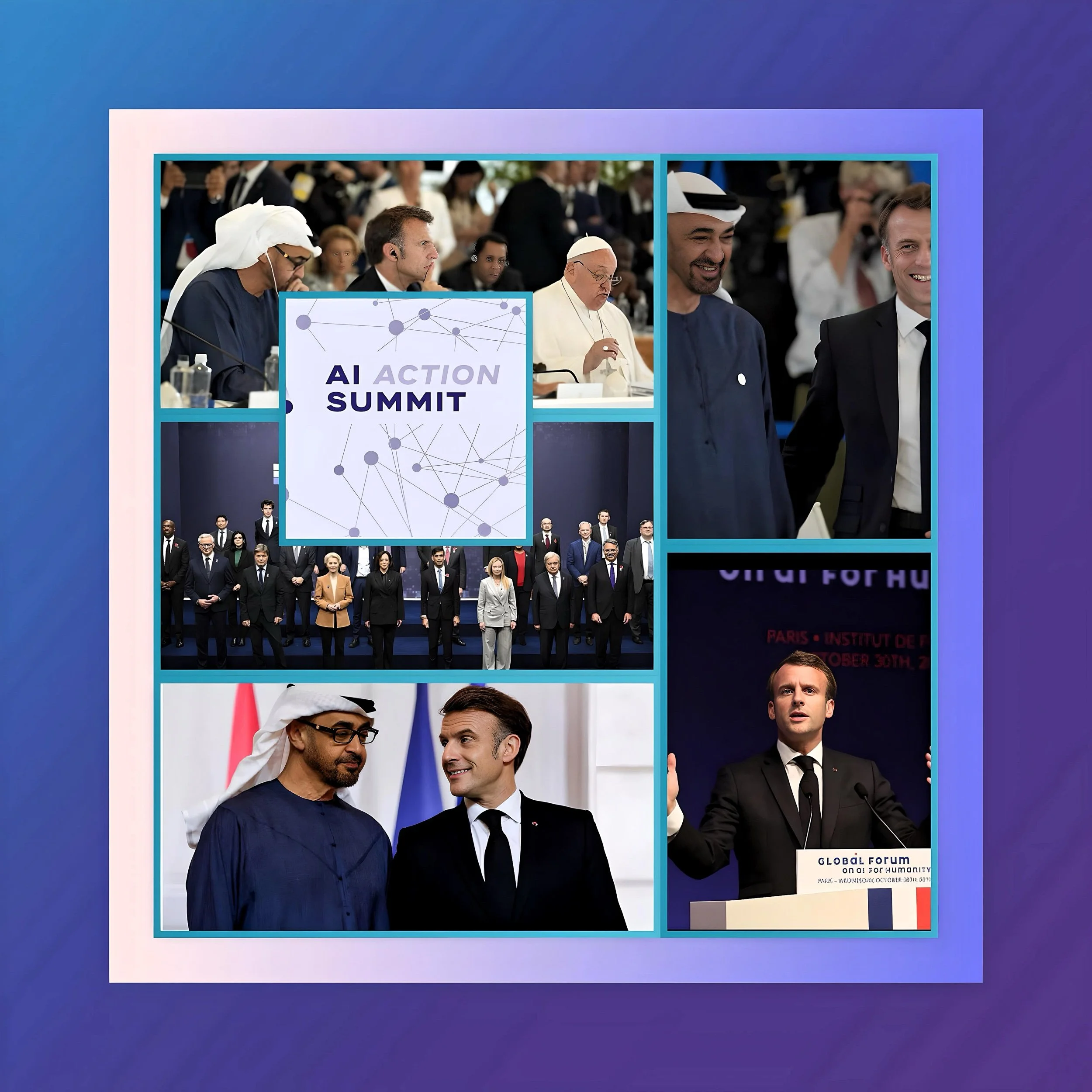 France and UAE - AI partnership - 1 gigawatt AI data center