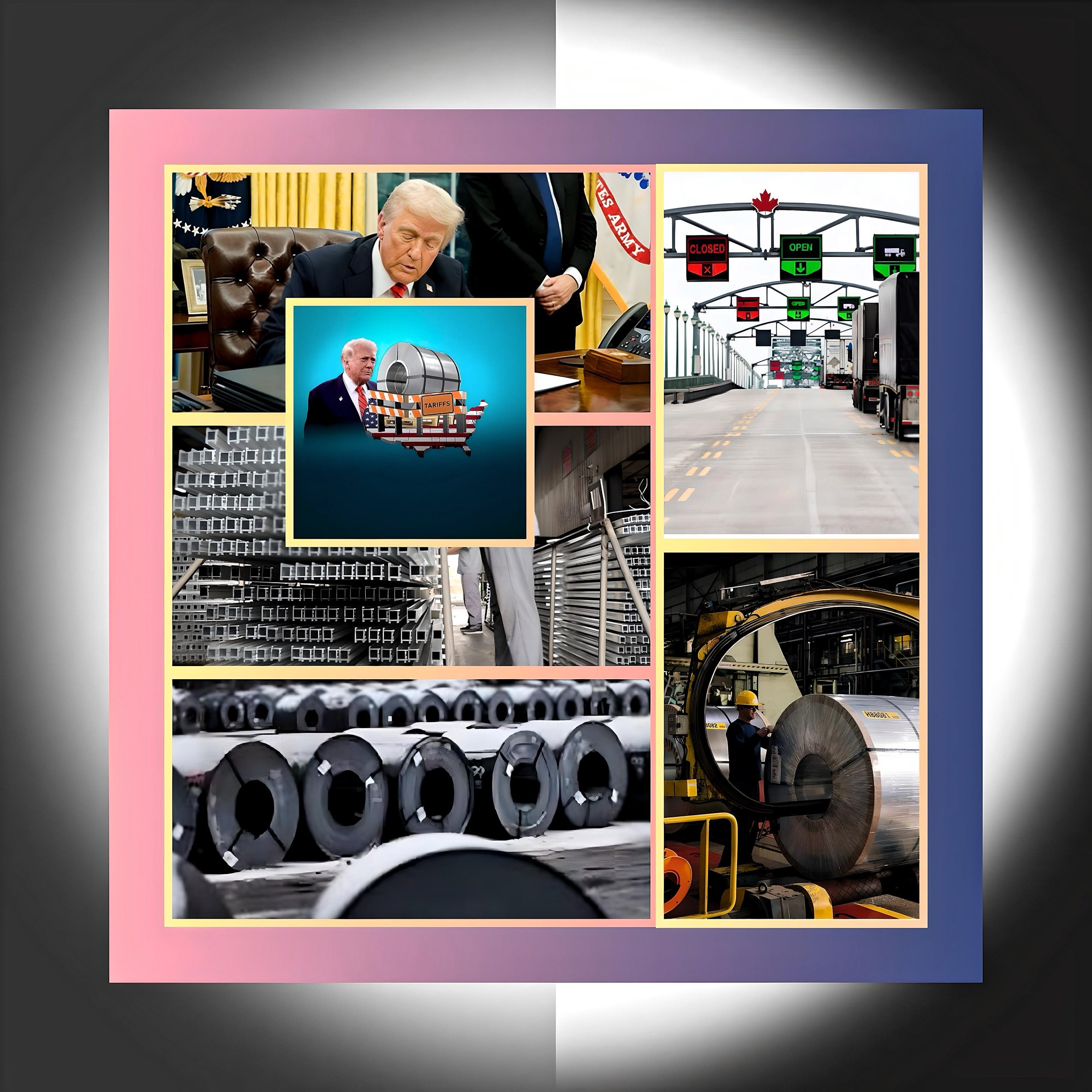 Trumps 25 % on Steel and aluminum - a new Saga