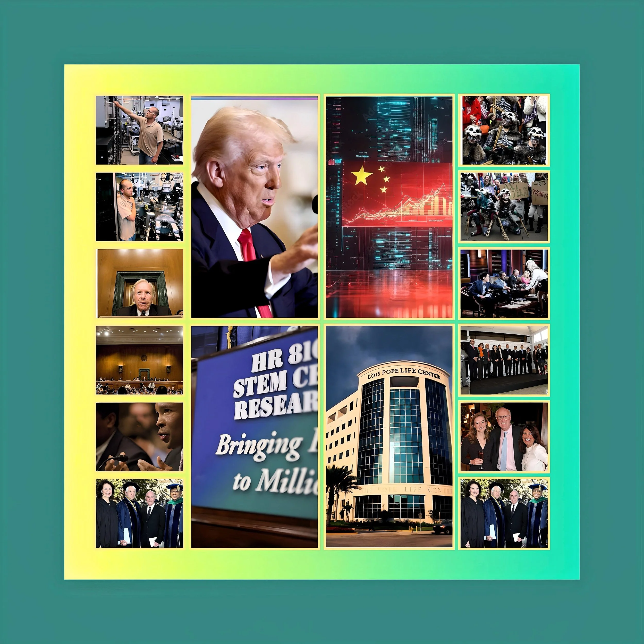 What specific industries would be most affected by a decline in biomedical research funding