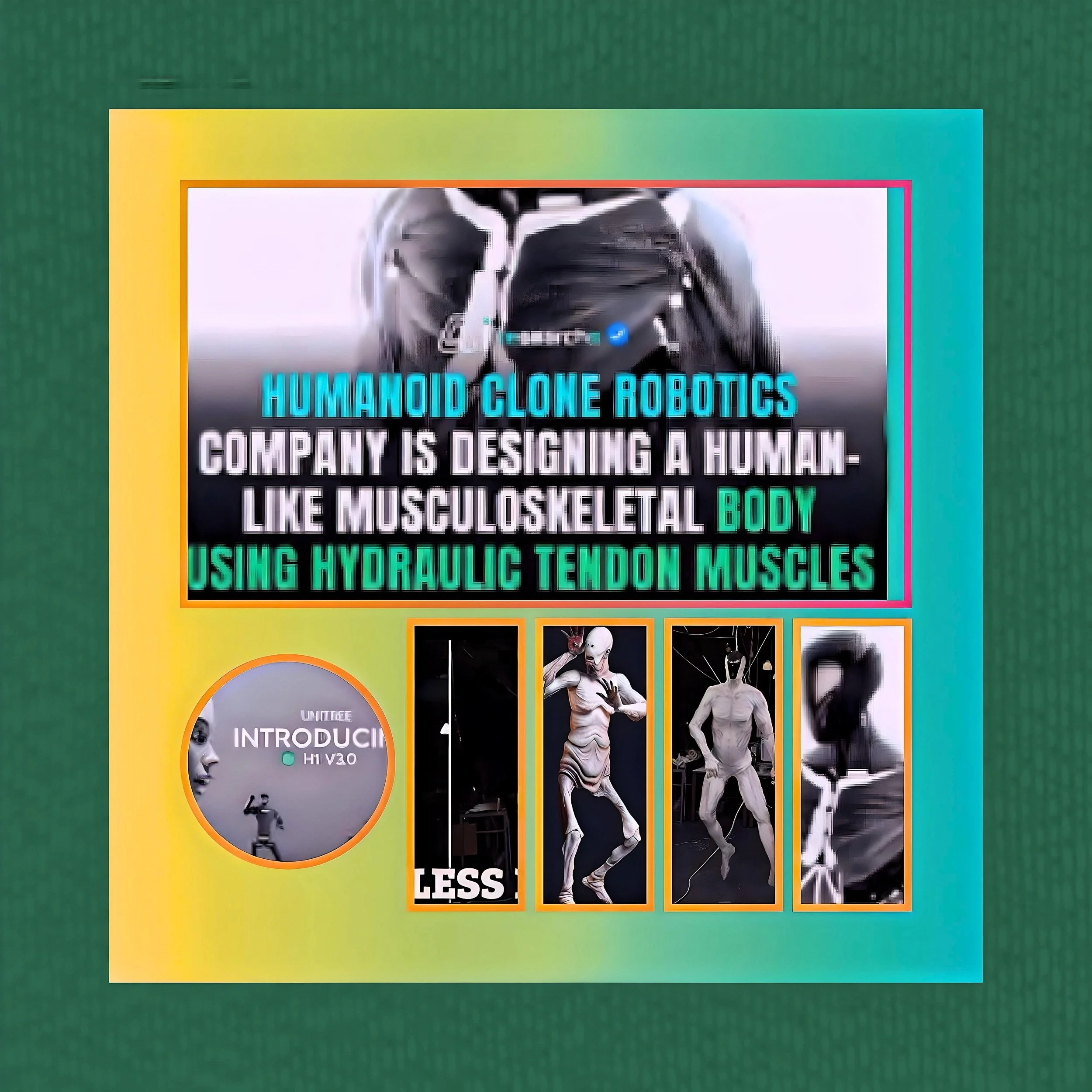 World's First Bipedal Musculoskeletal Android Unveiled