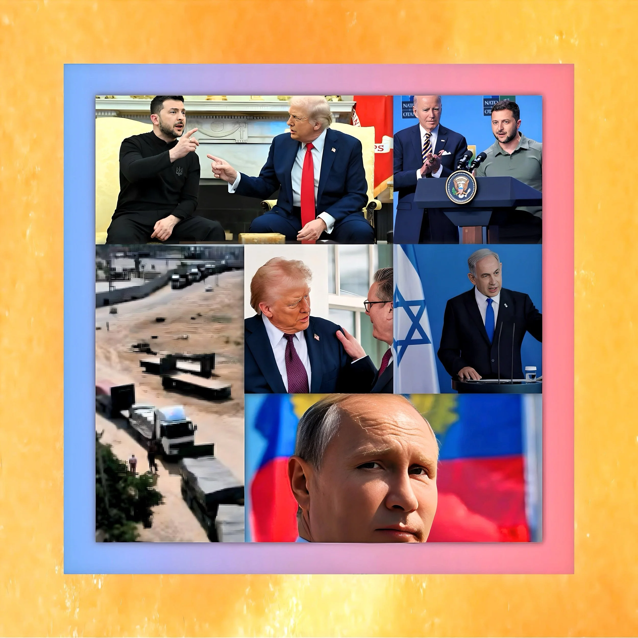 Aggressors in the Israel-Hamas and Russia-Ukraine Conflicts: The Role of the United States
