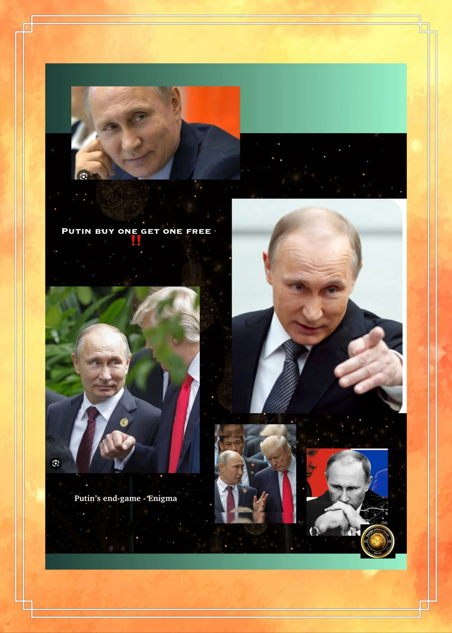 Buy one and get one free? Putin’s Strategic Victory: How Russia Secured Time and Leverage Without a Full Ceasefire