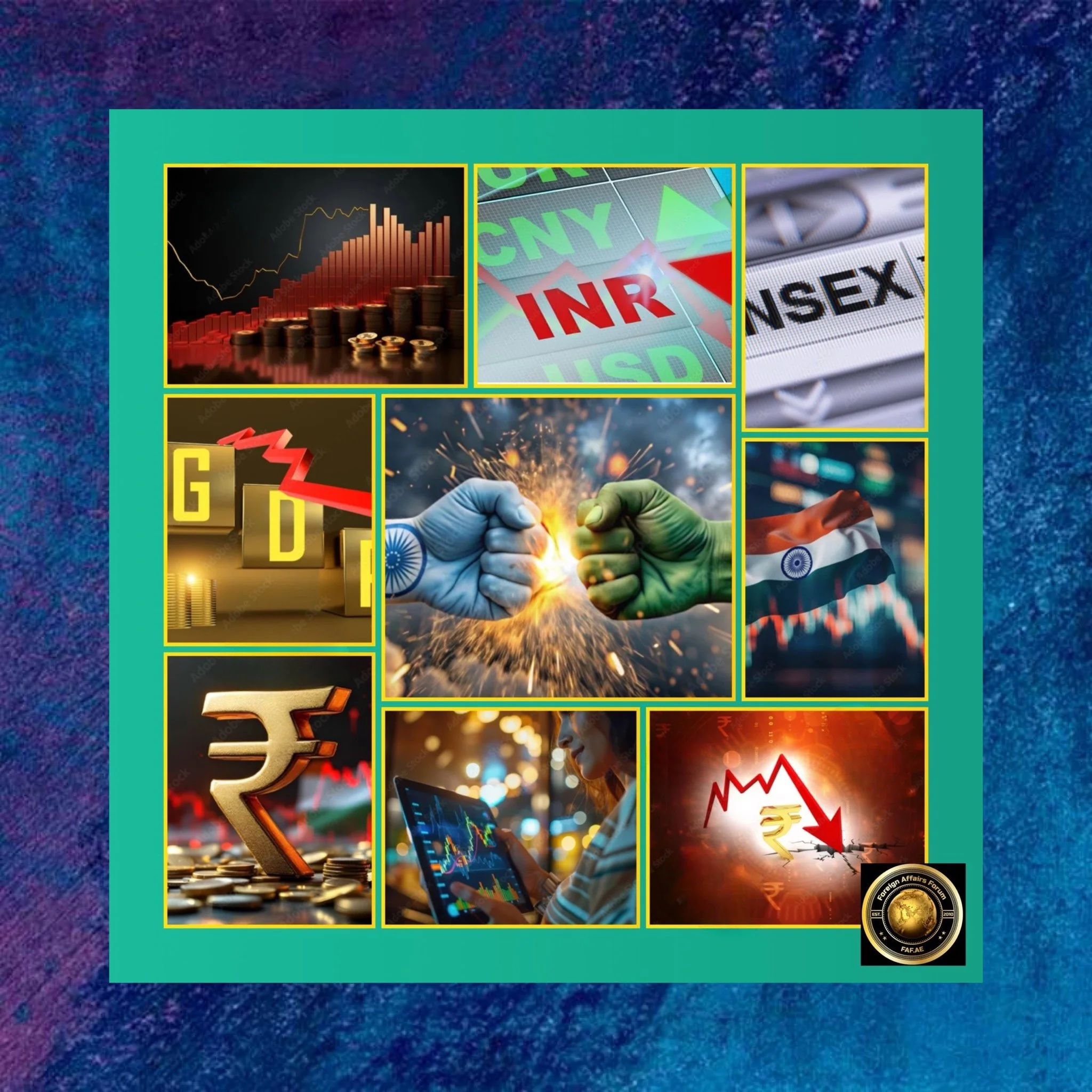 Economic Impacts of a Full-Scale India-Pakistan War: A Multidimensional Analysis - Economic & Global Impact on World War II : Ukraine-Russia &  Israel-Palestine Conflict