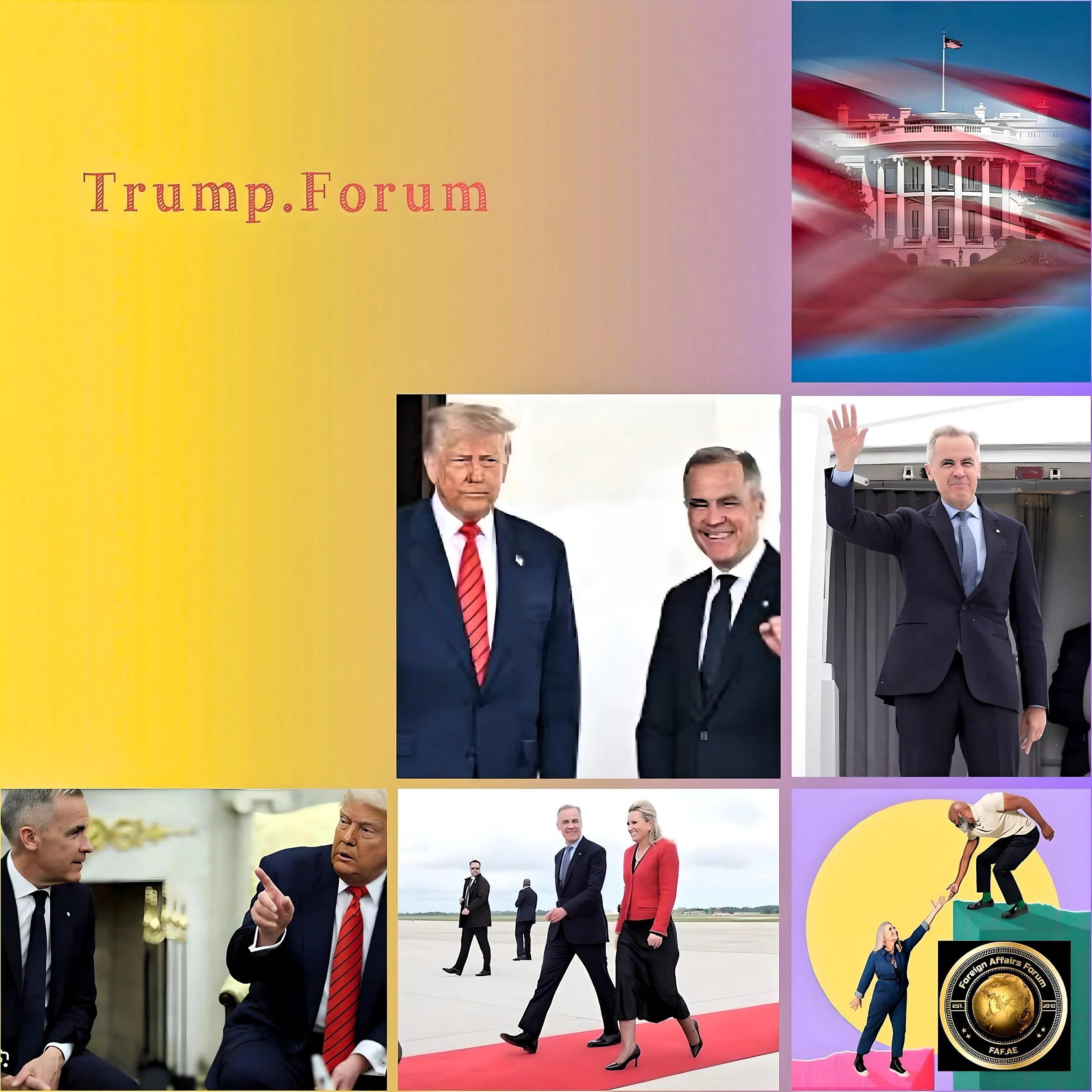 Canada is firmly off the market, akin to the White House and Buckingham Palace – a decisive statement made by Mike Carney during the Trump White House meeting