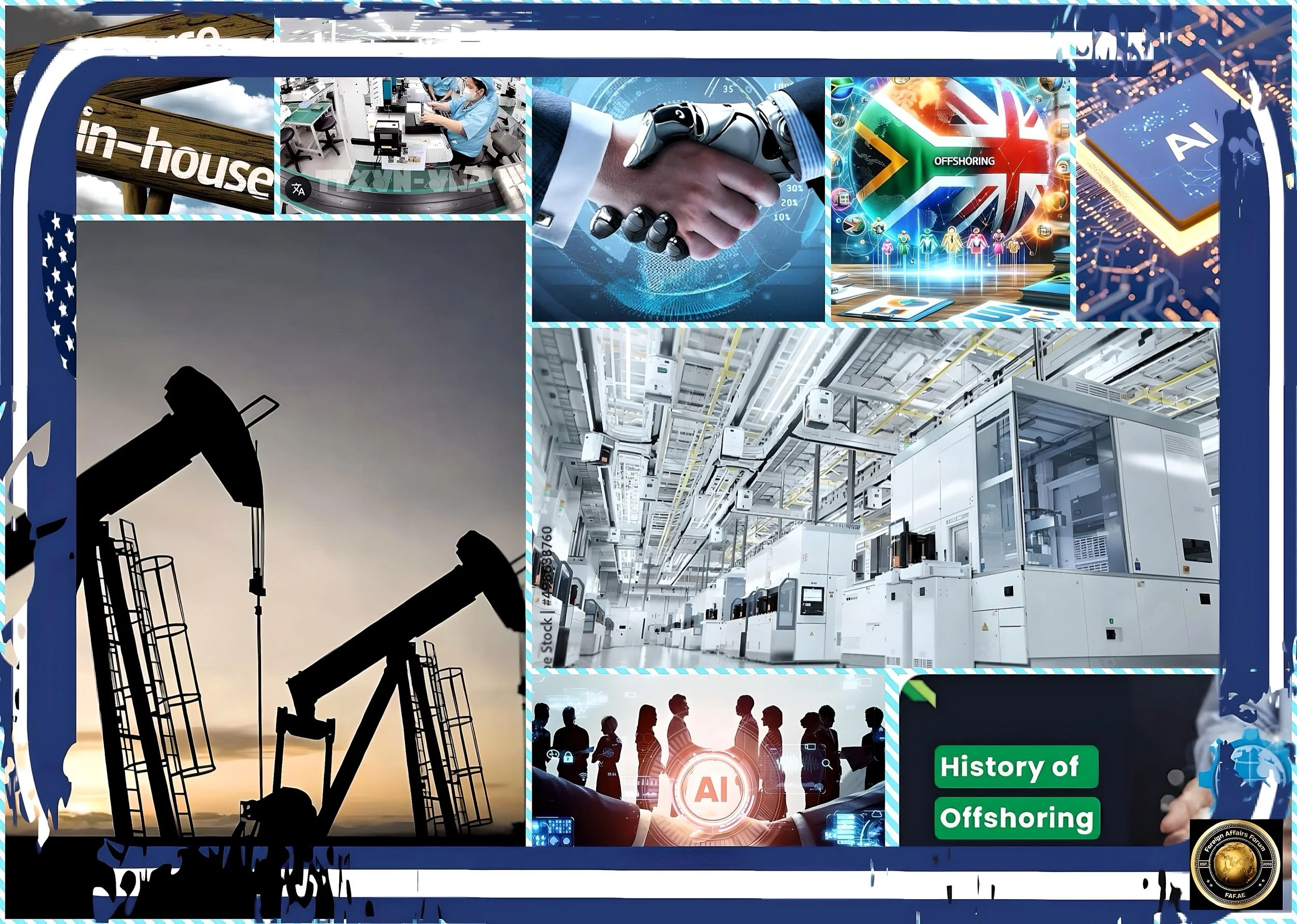 Is American offshoring AI to the Middle East: Lessons from Oil Dependence