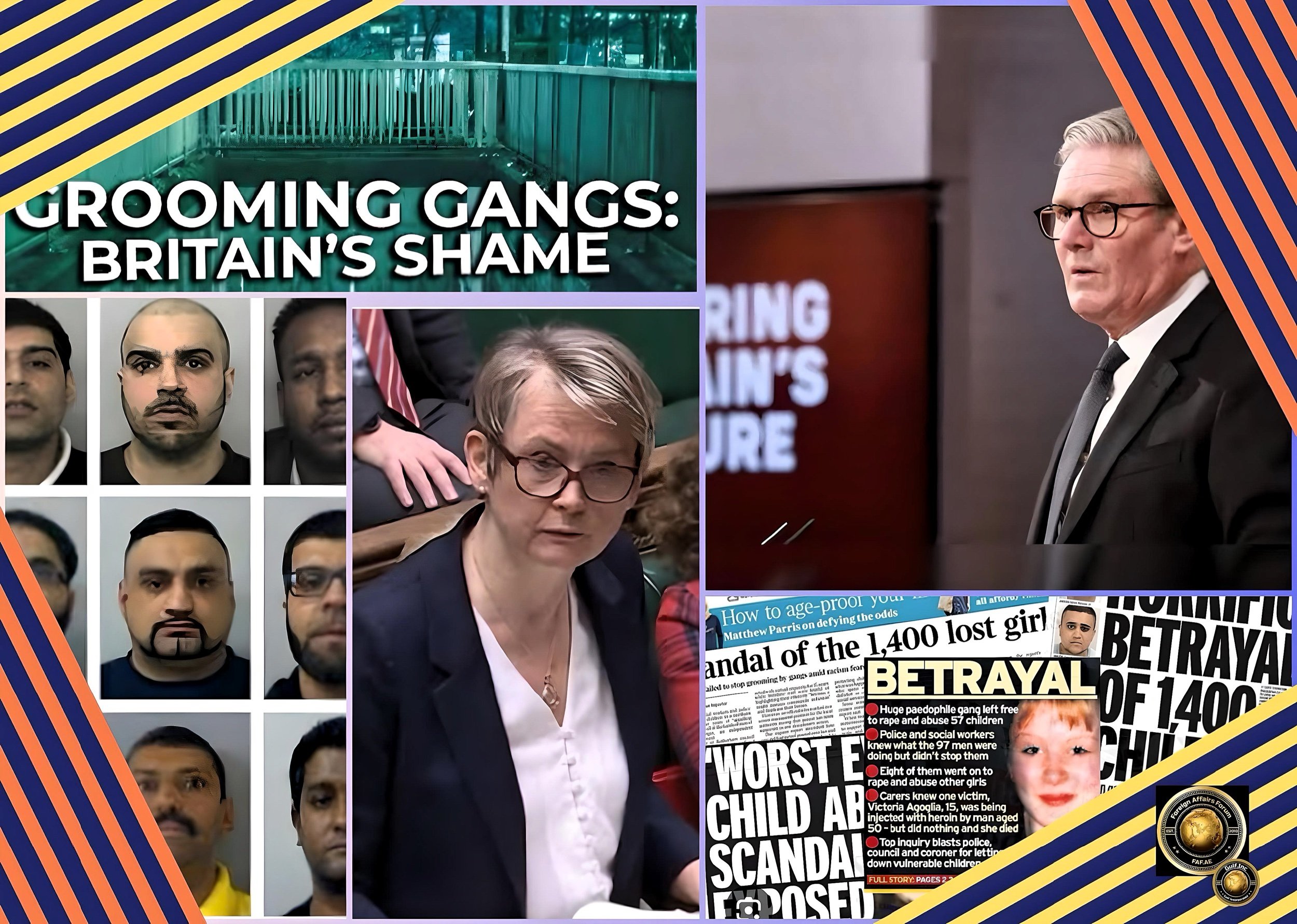 Escalating Violence Against Minors: Global Trends and the Crisis of Grooming Gangs in the UK - Pakistani Nationals