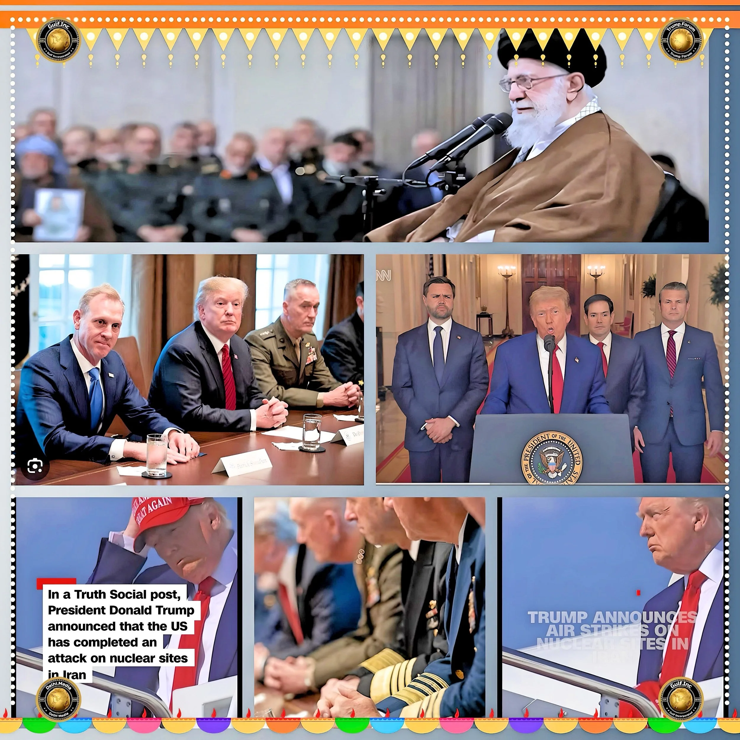 Defense.Forum - Iran Choices: A Pivotal Moment for Diplomacy:Trump Administration Military Strikes on Iranian Nuclear Installations