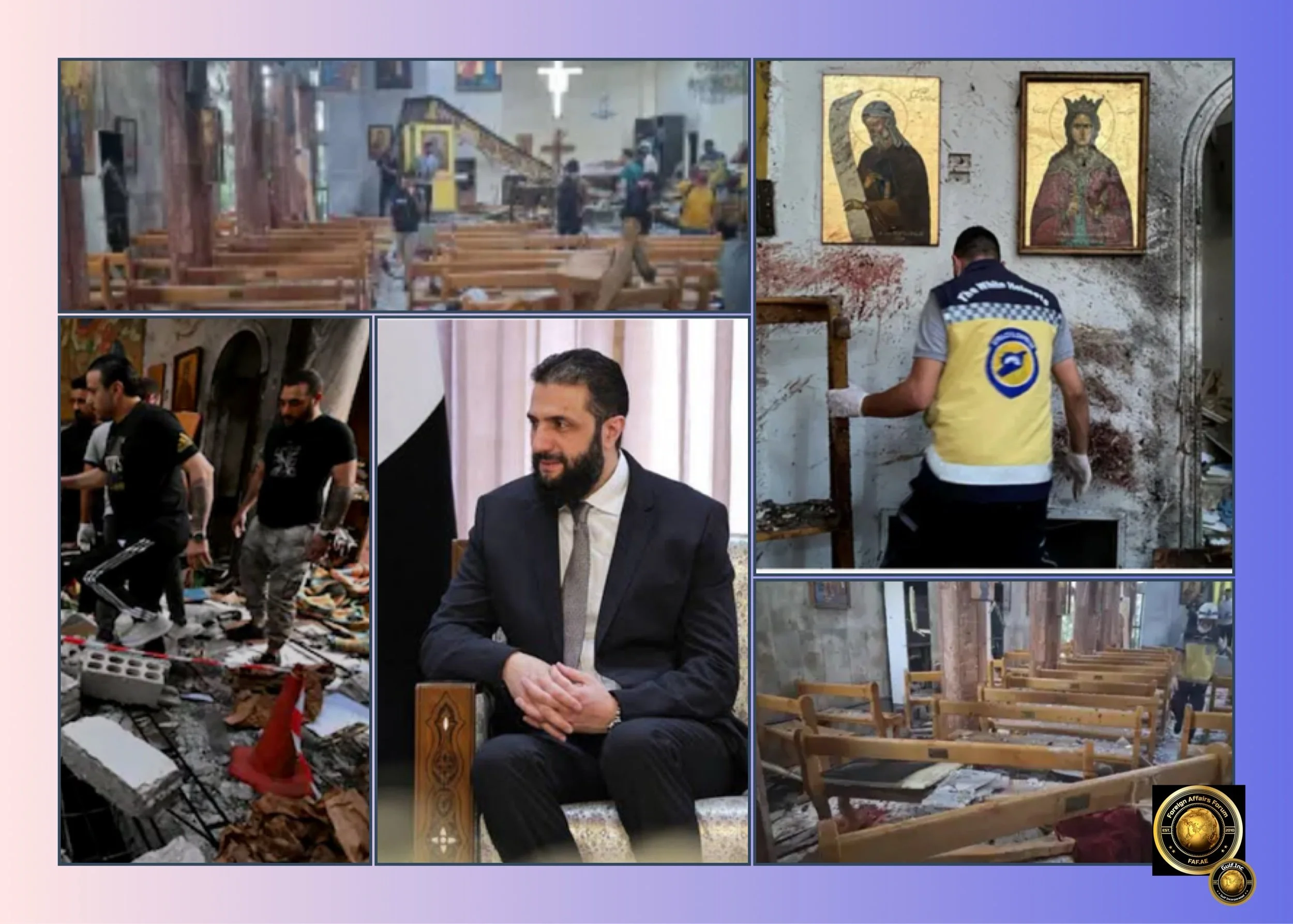 Riyadh.Media- Syria’s Christians Ask ‘Why Us?’ After Damascus Church Bombing