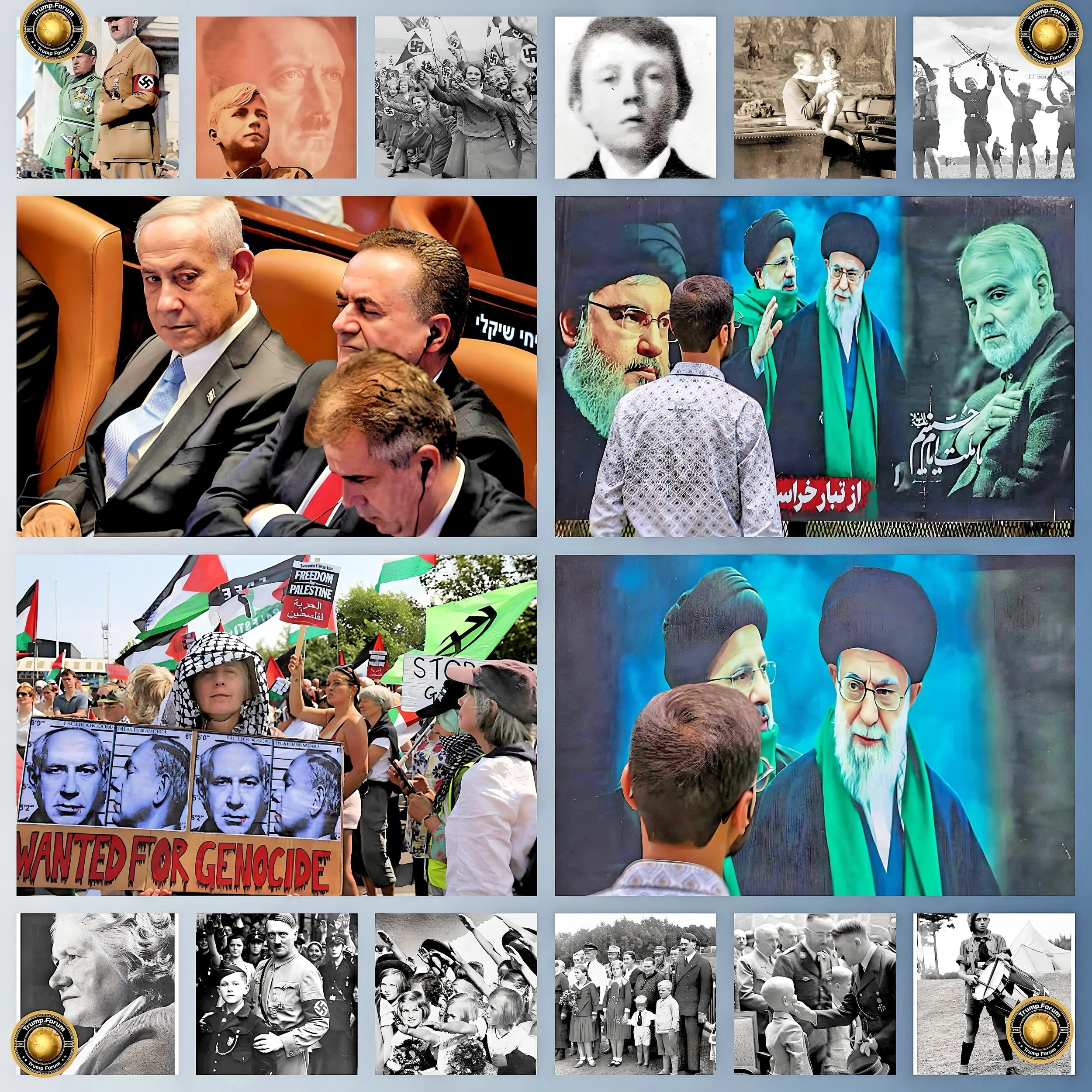 An In-Depth Analysis of Adolf Hitler's Life and Legacy: A Historical Perspective on the Role of Passive National Complicity in the Gaza Conflict - The Führer of Israel