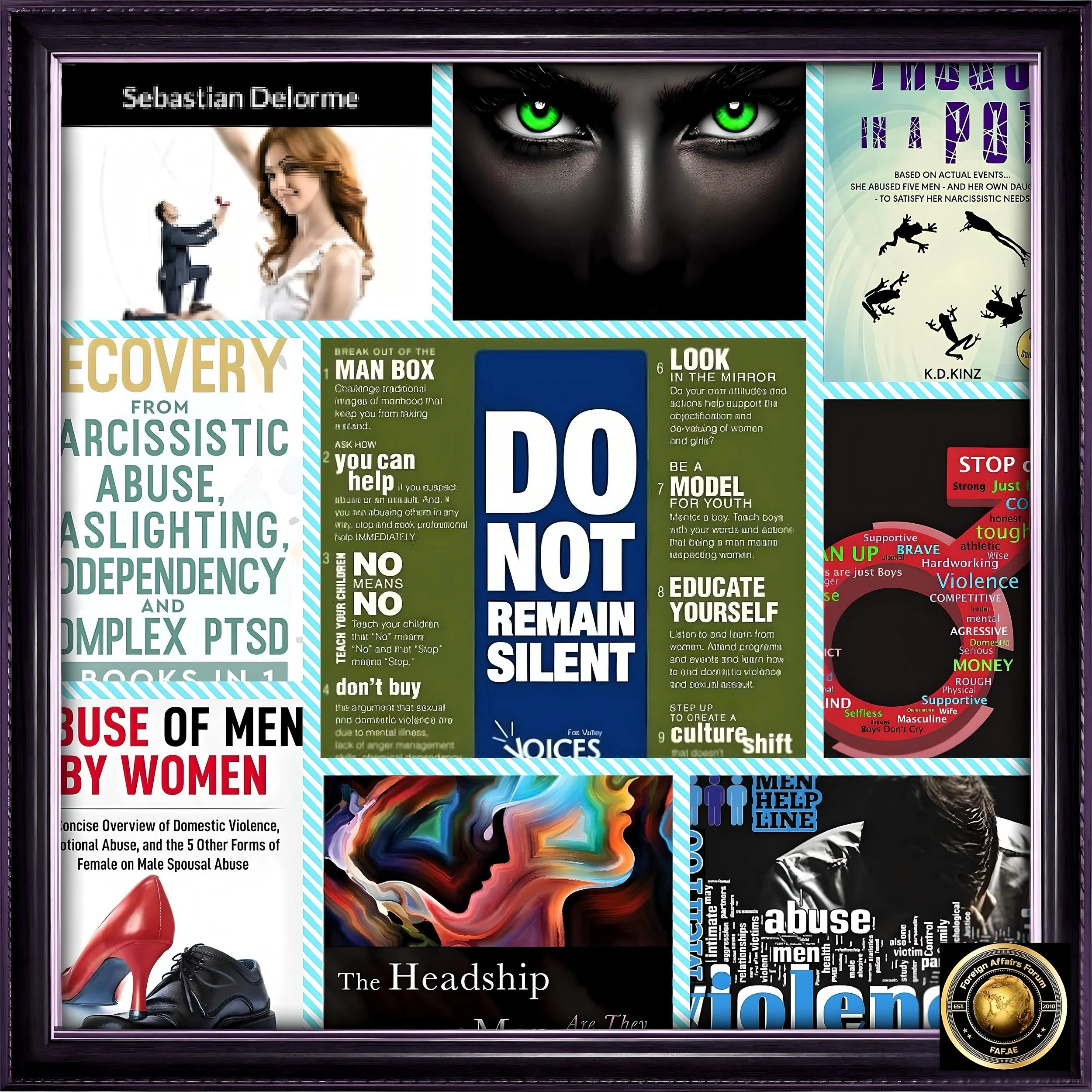 Domestic Violence Against Men: A Global Analysis- A perfect game of chess - Women’s card - Part 2 Series 
