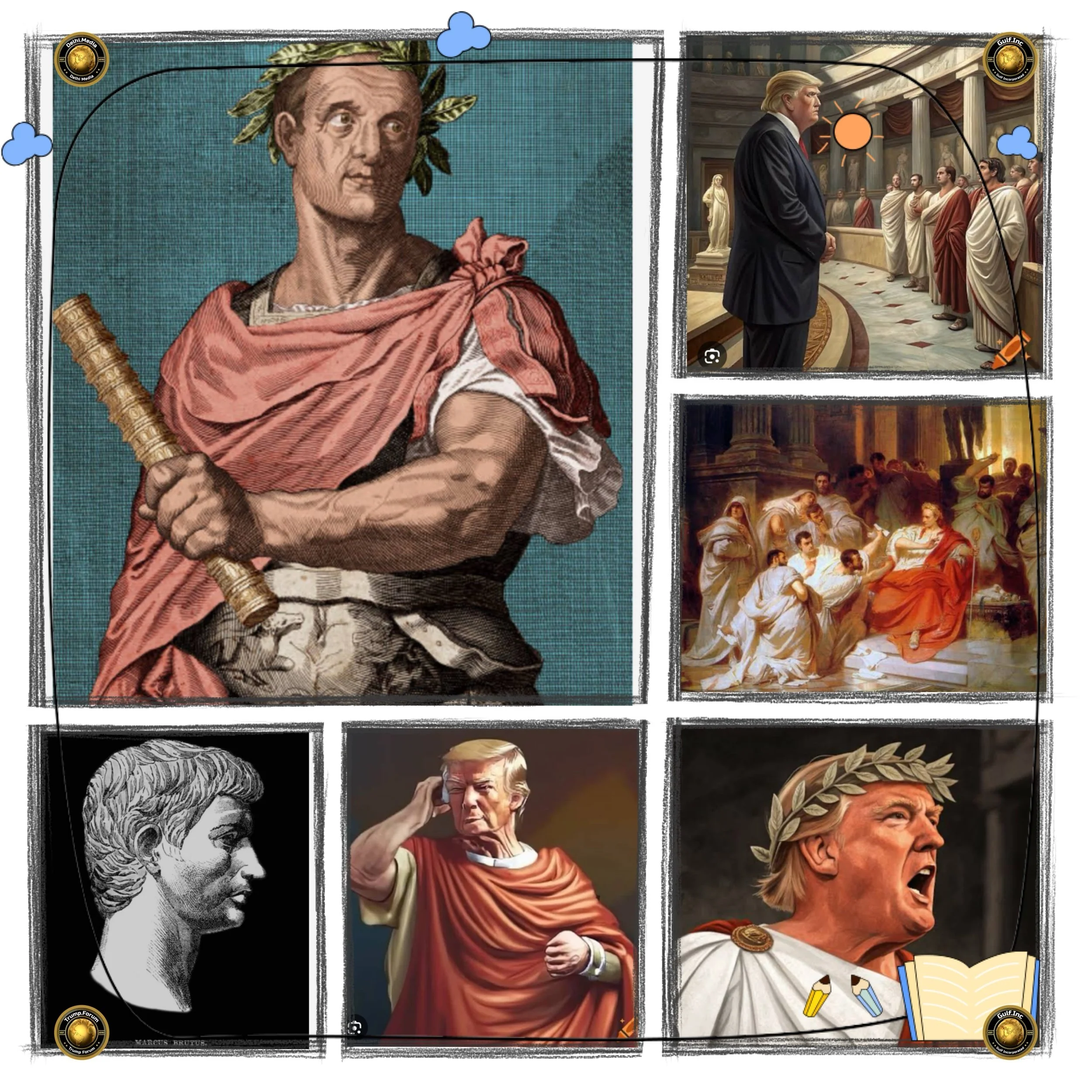 Trump-  Caesar or Brutus? Comparing Trump and Ancient Roman Archetypes