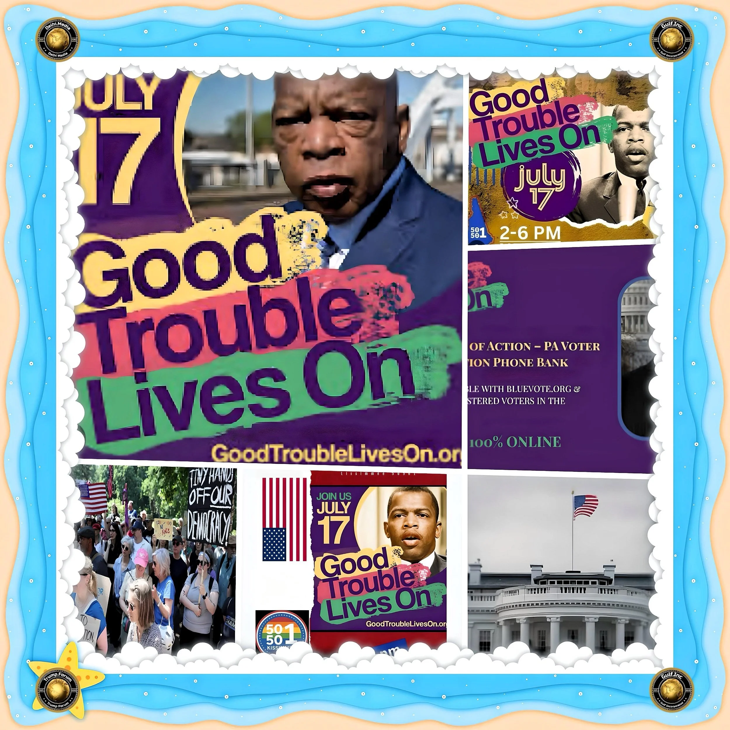 Threat Evaluation of the "Good Trouble Lives On" National Mobilization: Analyzing Civil Rights and Democratic Governance in Modern America