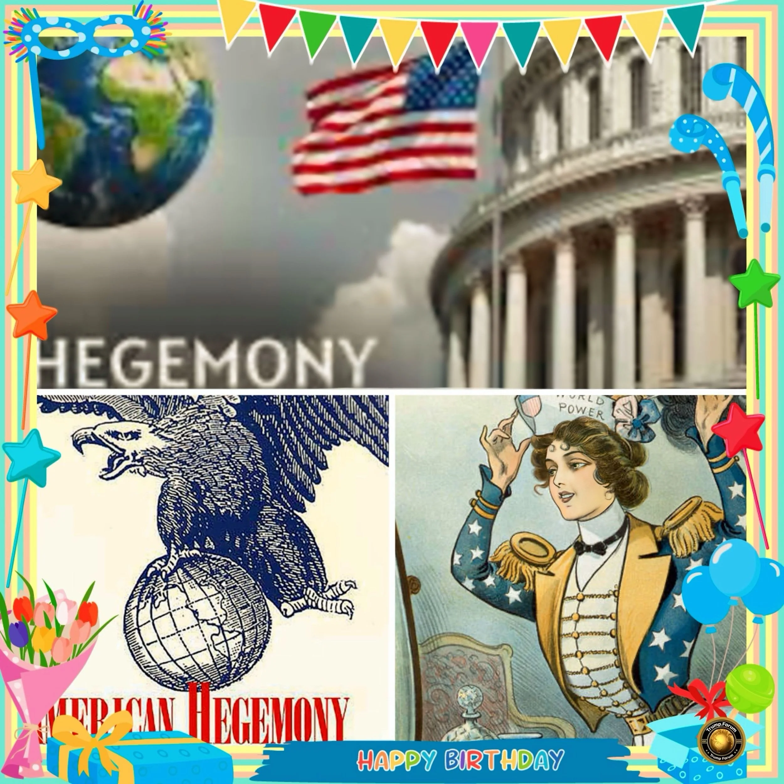 American hegemony leading to global resentment 