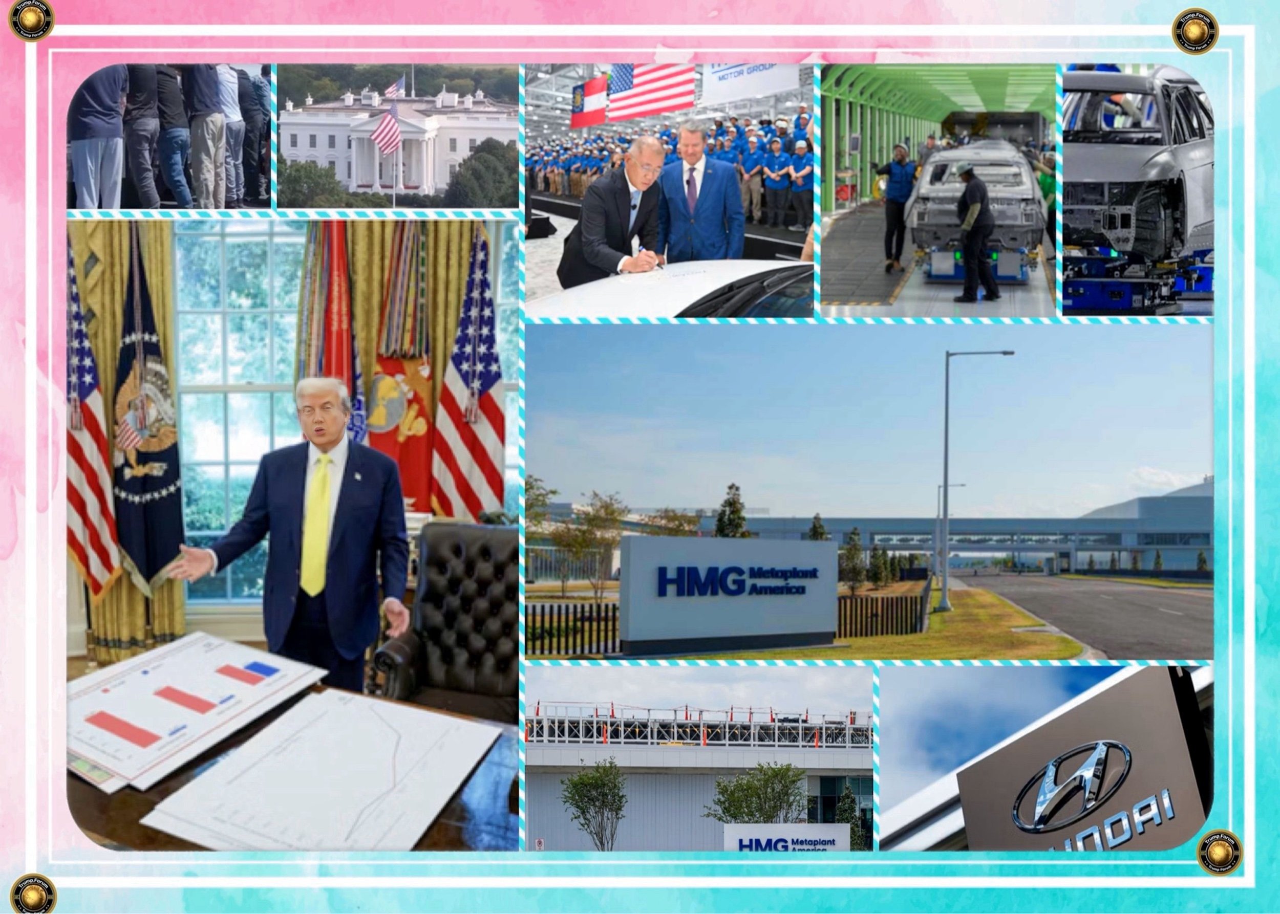 Trump's Immigration Crackdown on South Korean Workers at Hyundai Facility: A Diplomatic Dilemma and Economic Fallout : Western hegomony, Coercion tactics or Intimidation