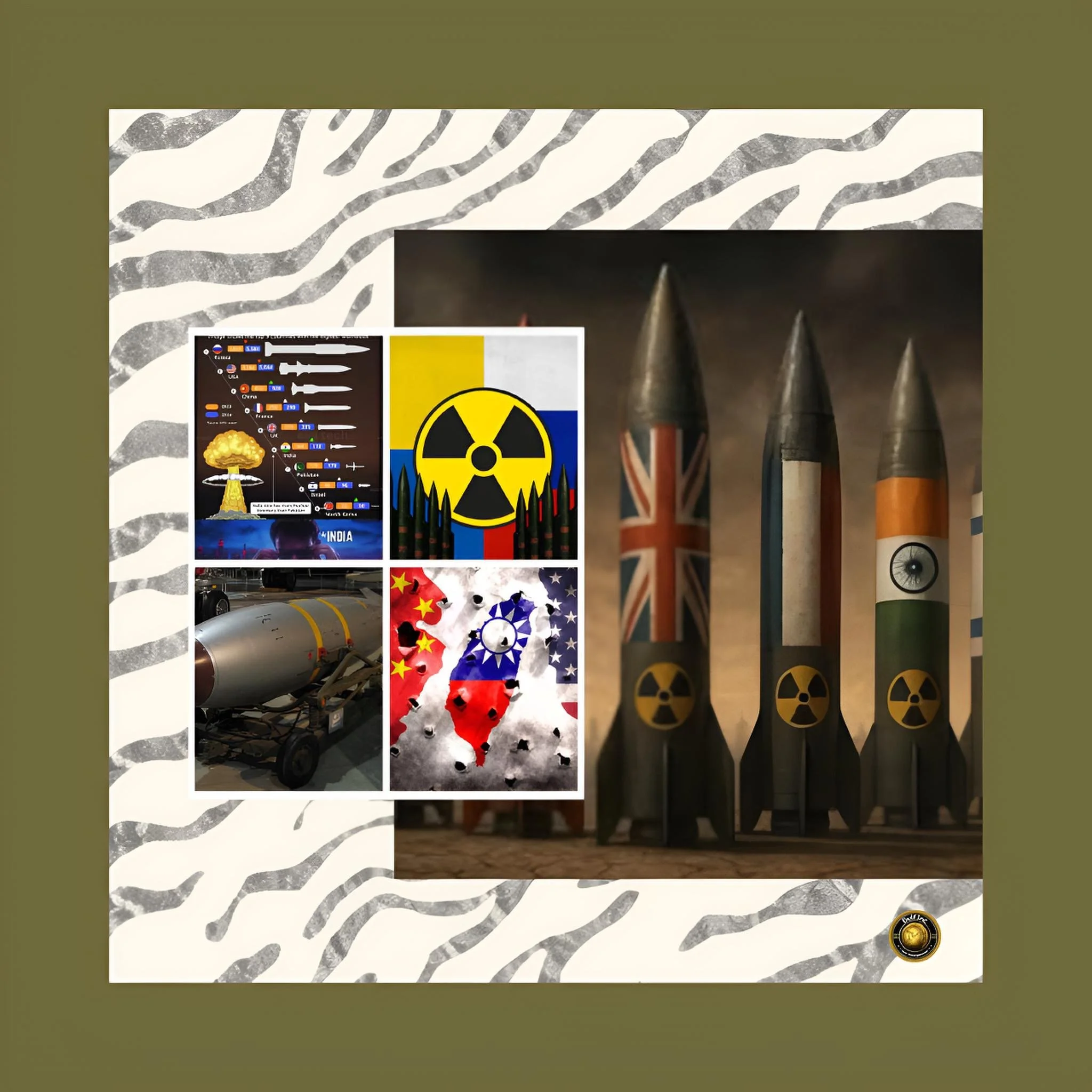 Comparative Analysis of Nuclear Deterrence Strategies: United States, Europe, China, and India