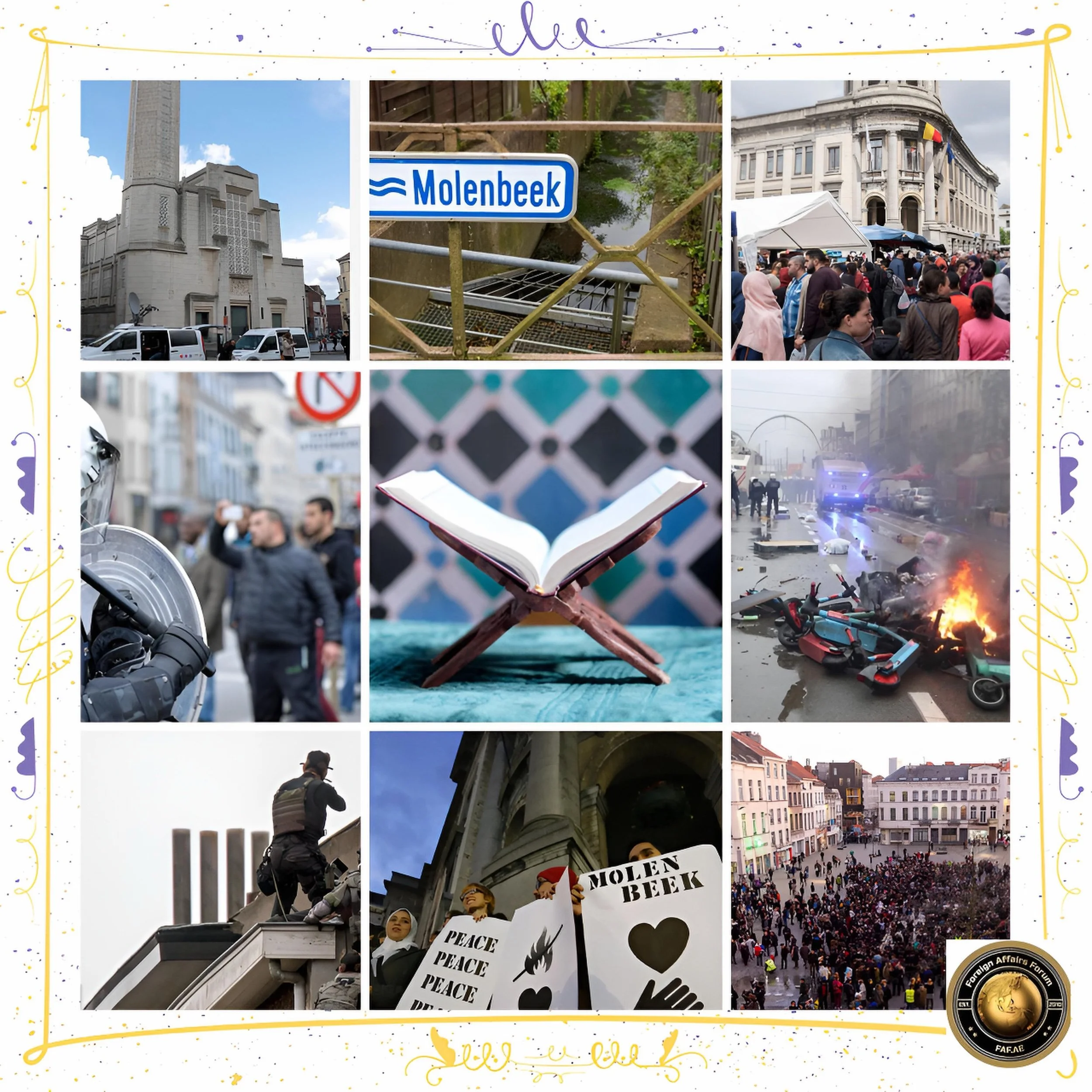 Molenbeek, Brussels: The Making of a Pivotal European District—From Industrial Hub to Symbol of Social Transformation