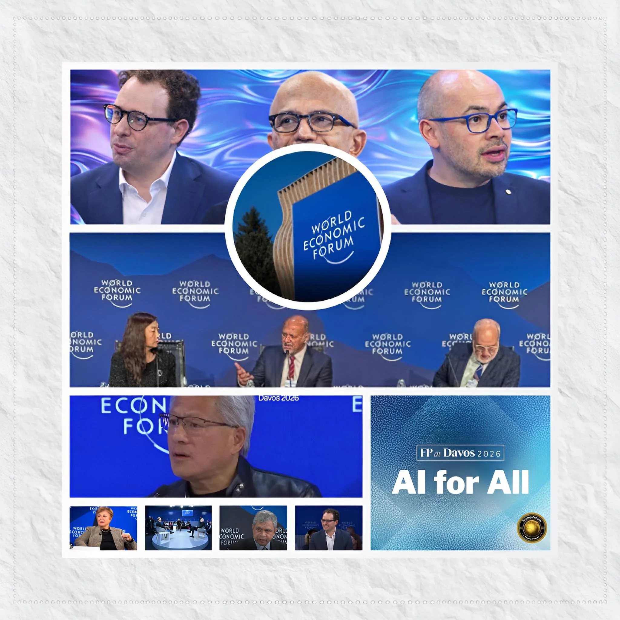 Illuminating the Vanguard: Key AI Proponents and Their Discourses at Davos 2026
