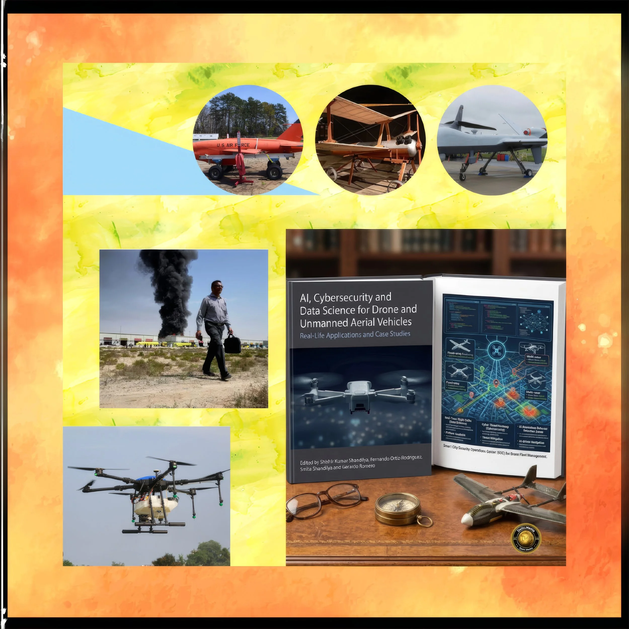 AI, Cybersecurity and Data Science for Drones and Unmanned Aerial Vehicles: Intelligence, Vulnerability, and the Future of Autonomous Skies