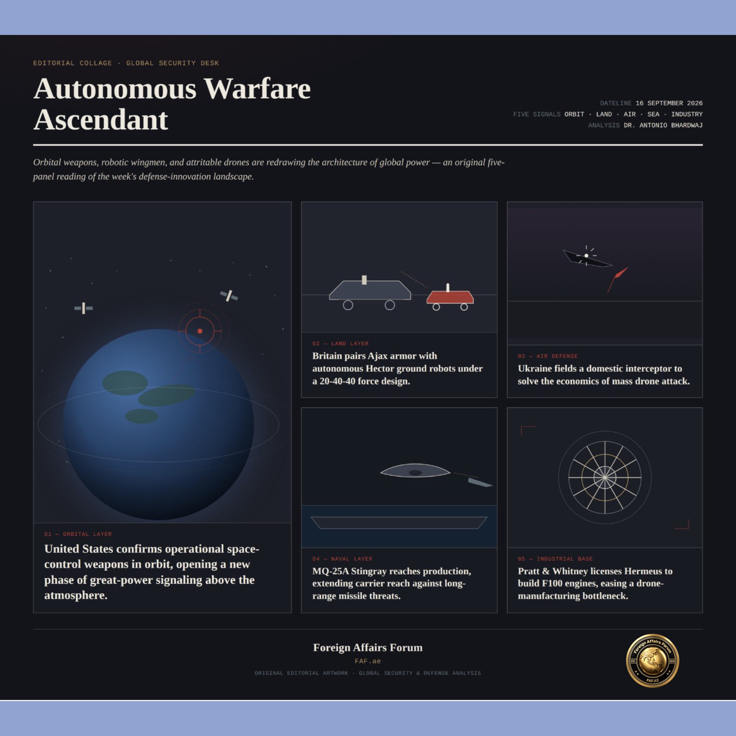 Space Weapons, Robot Soldiers, and Drone Wars: What Is Really Going On With the Military Balance in 2026