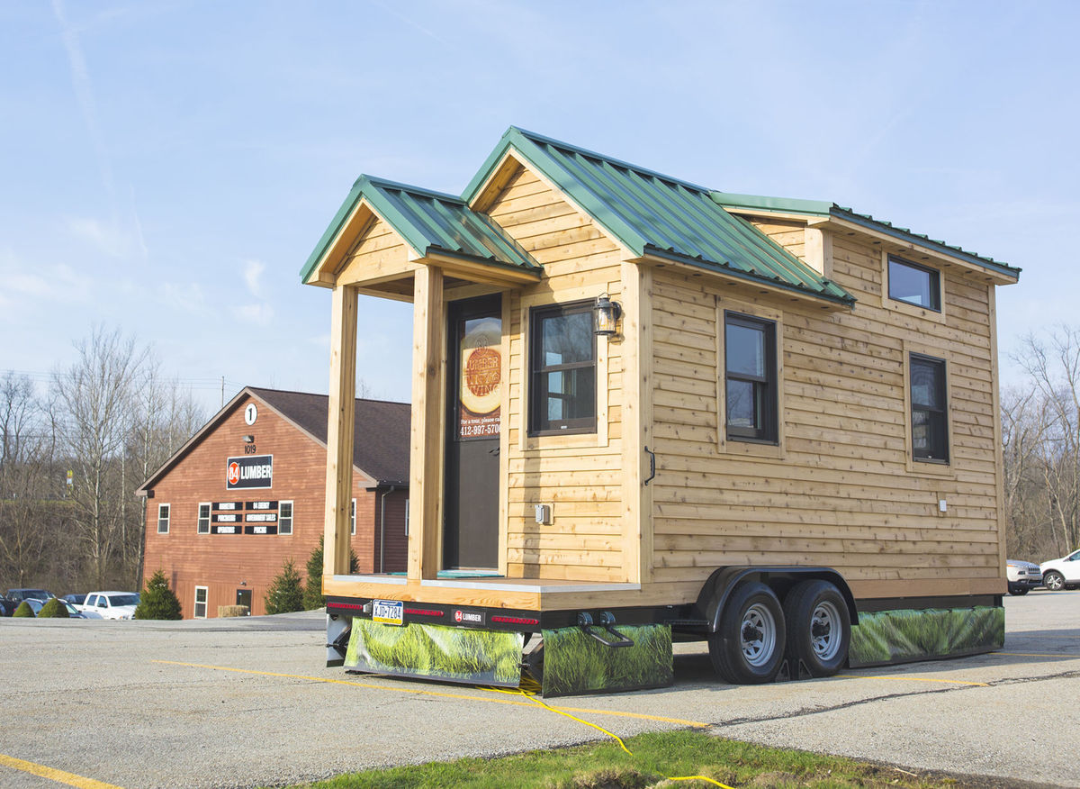 This is almost identical to the model tiny house that Kahler Homes is so graciously building for us. 
