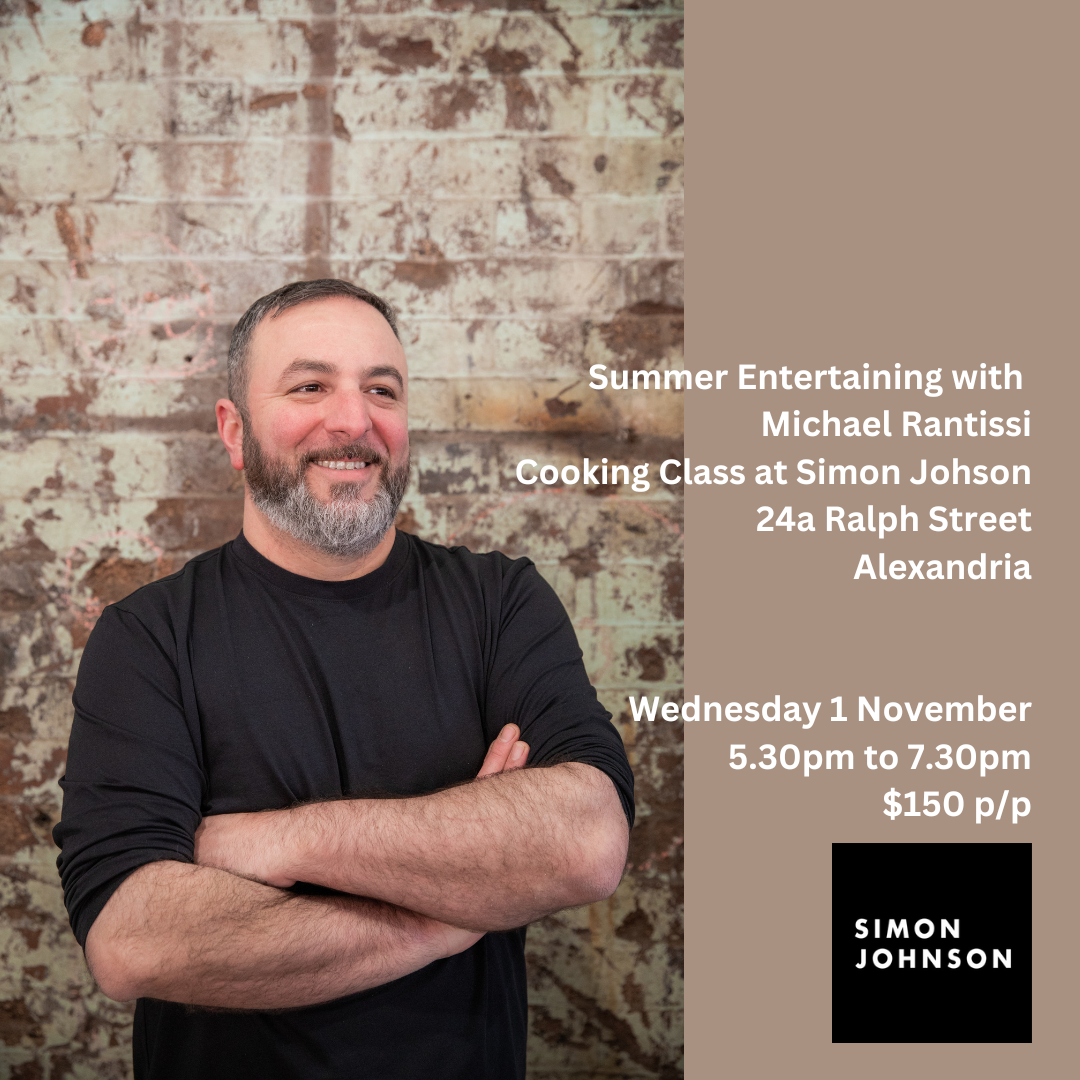 Summer Entertaining Cooking Class at Simon Johnson