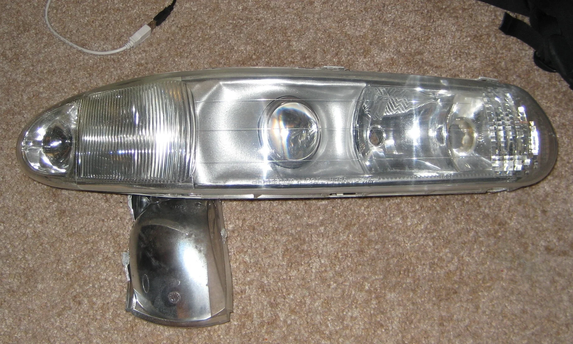 Completed Headlight