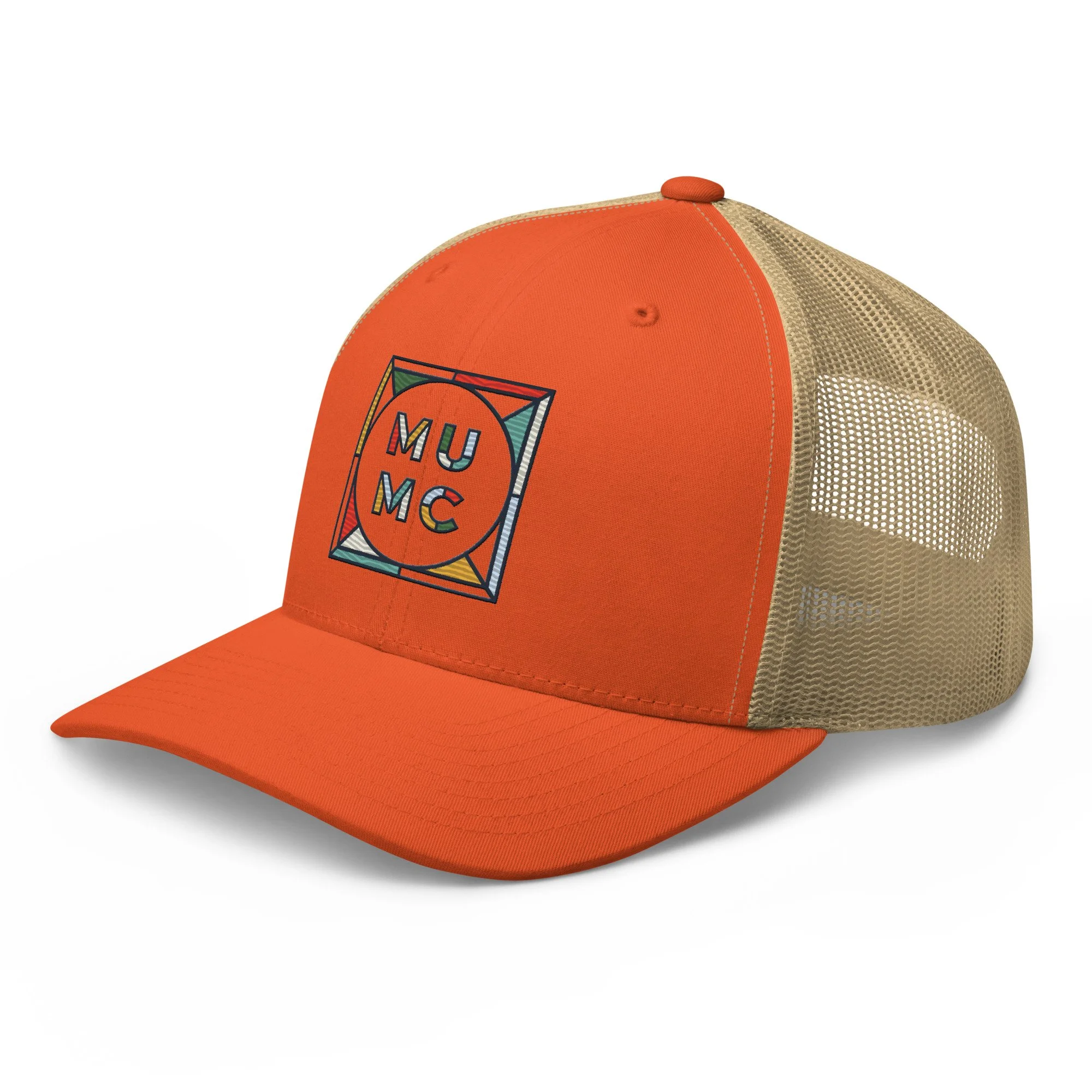 retro-trucker-hat-rustic-orange-khaki-left-front-68f942767bbb9.jpg